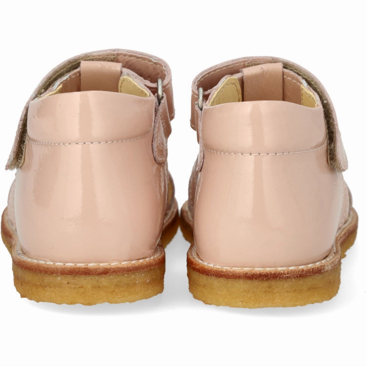 Living In Style Angulus Rosebud Beginner Heart Sandal With Velcro Closure
