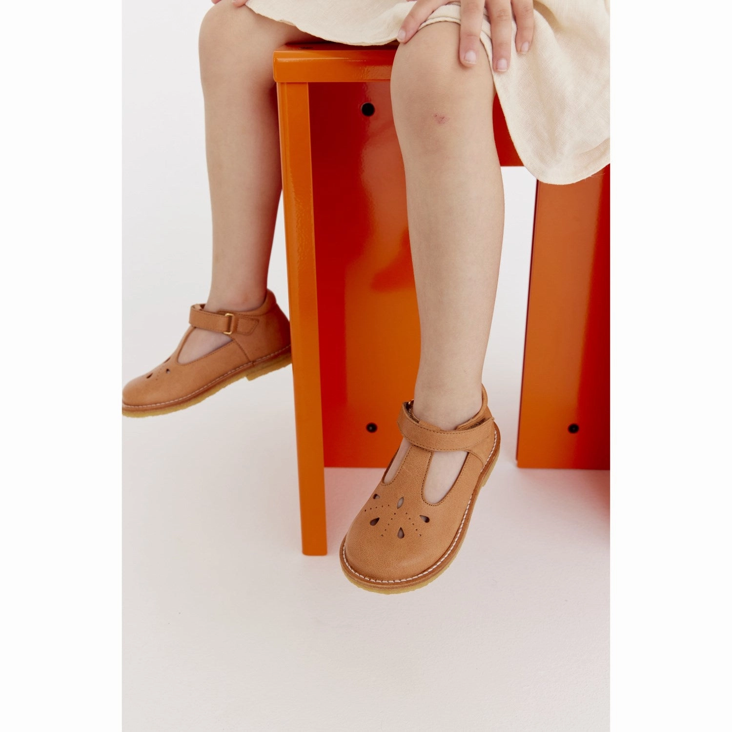 Bisgaard Caramel Noelle First Step Shoe Calm-Driven Fit