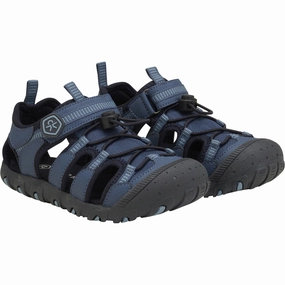 Color Kids Vintage Indigo Sandals Hiking W. Toe Cap Sleek Essentials