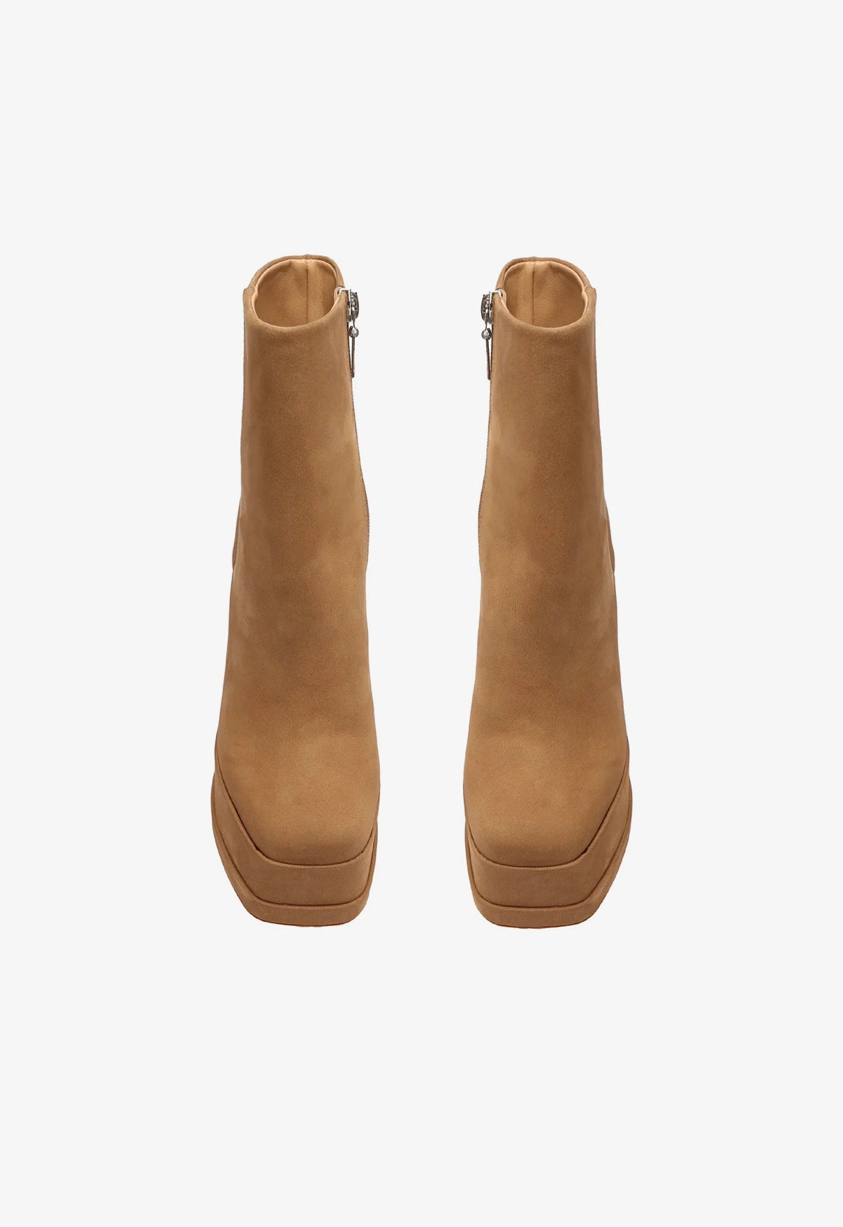 Selene Casual Nubuck Bootie Clean Profile