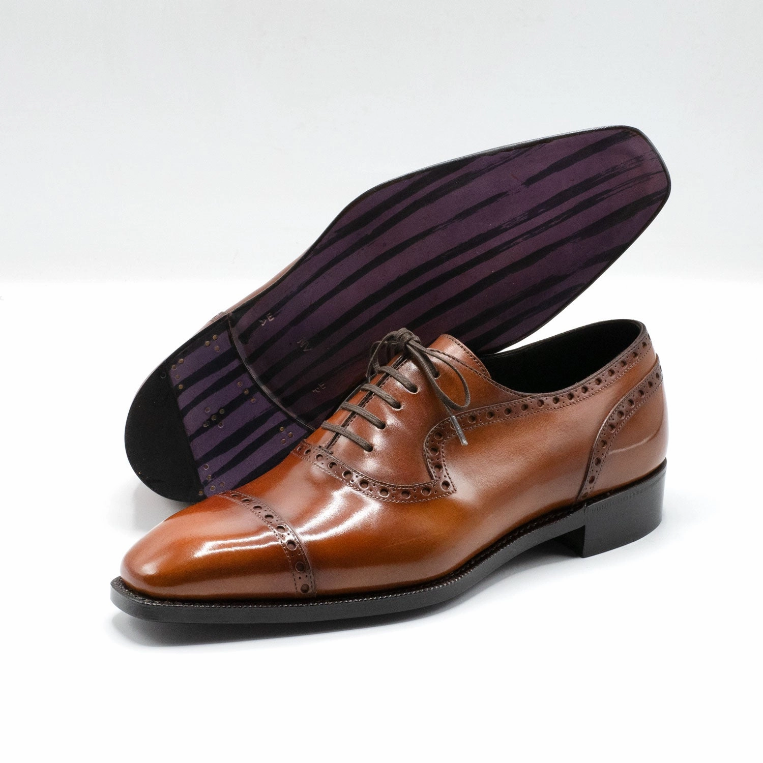 Andrs Adelaide Oxford Mto - Medium Brown Flex And Fit Streamlined By Design