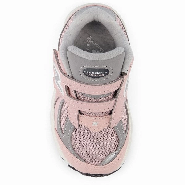 Bold Form Crafted Quality New Balance 2002 Hook & Loop Sneakers Orbit Pink