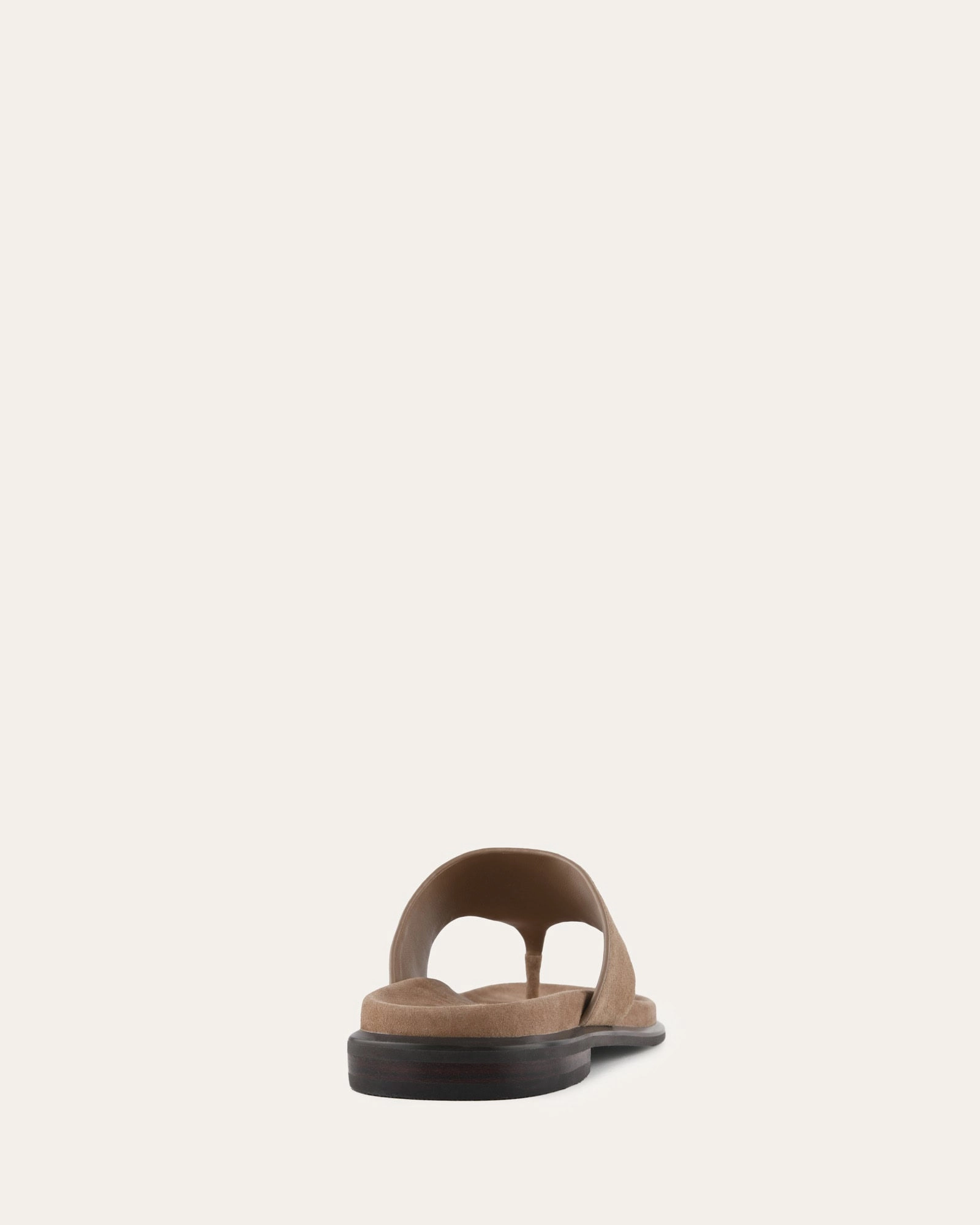 Express Yourself Versatile Soul Toby Flat Sandals Latte Suede