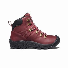 Balanced Design Women'S Pyrenees Waterproof Hiking Boot  |  Tibetan Red/Black