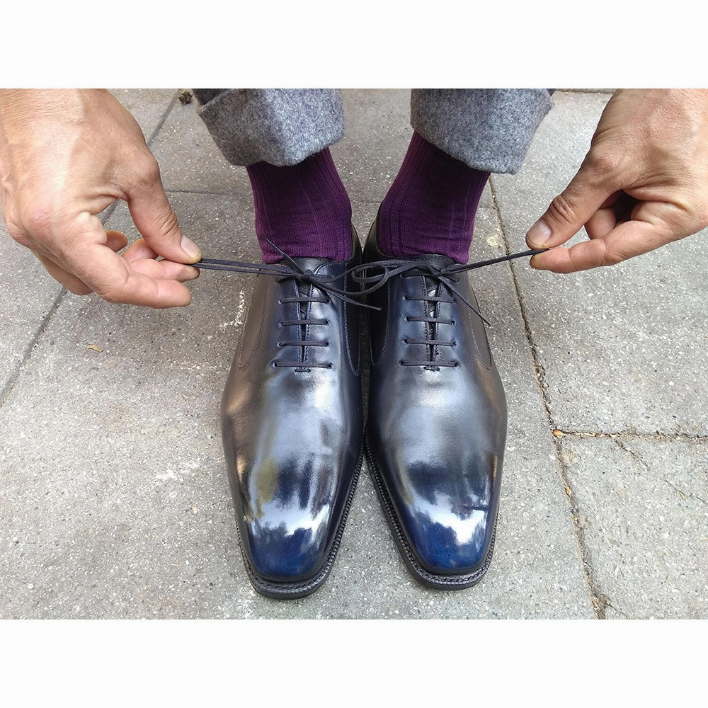 Domingo Balmoral Oxford Shoe Mto - Orion Patina Essentials On Point Form And Function