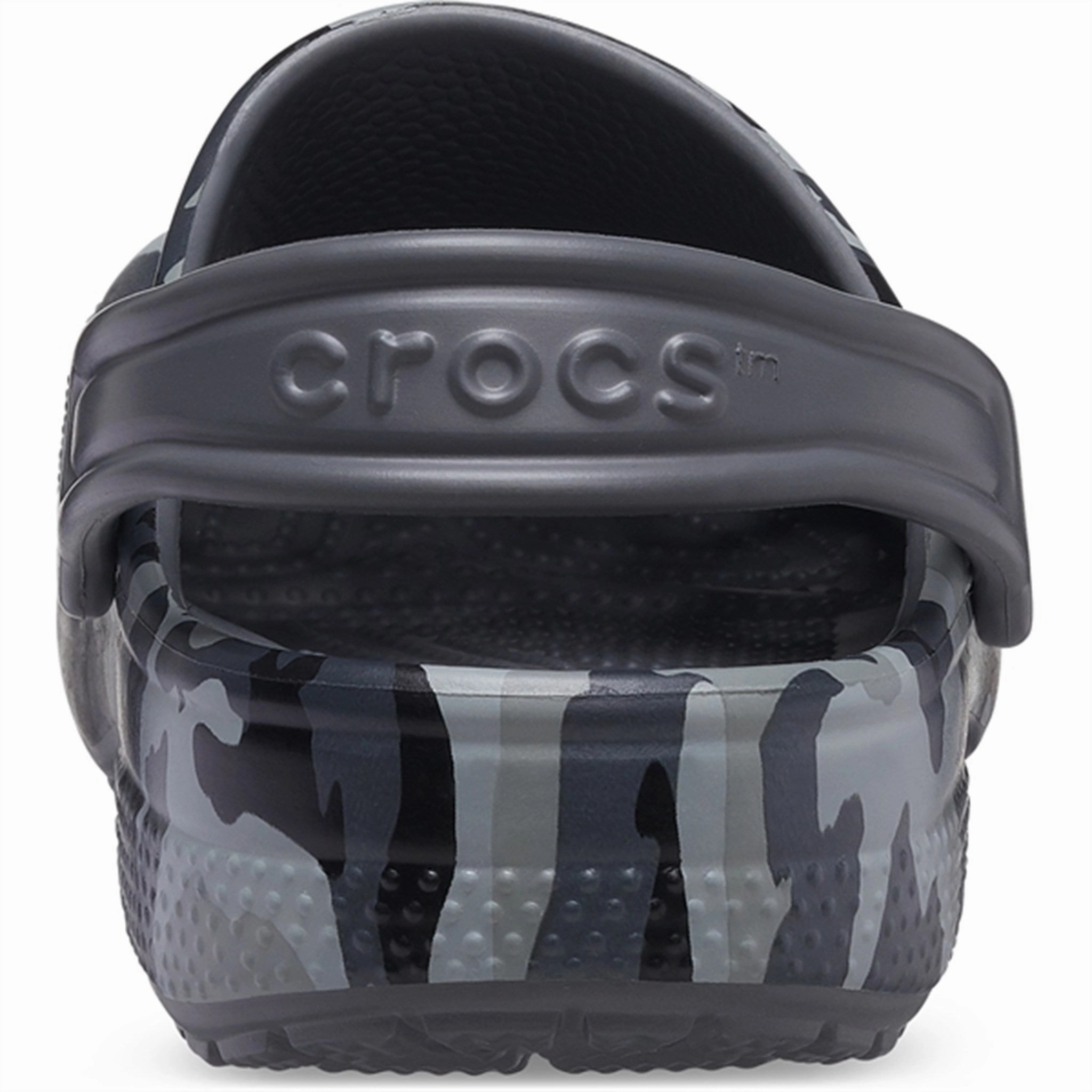 Crocs Classic Camo Clog Black/Grey Future Fit Minimal Design