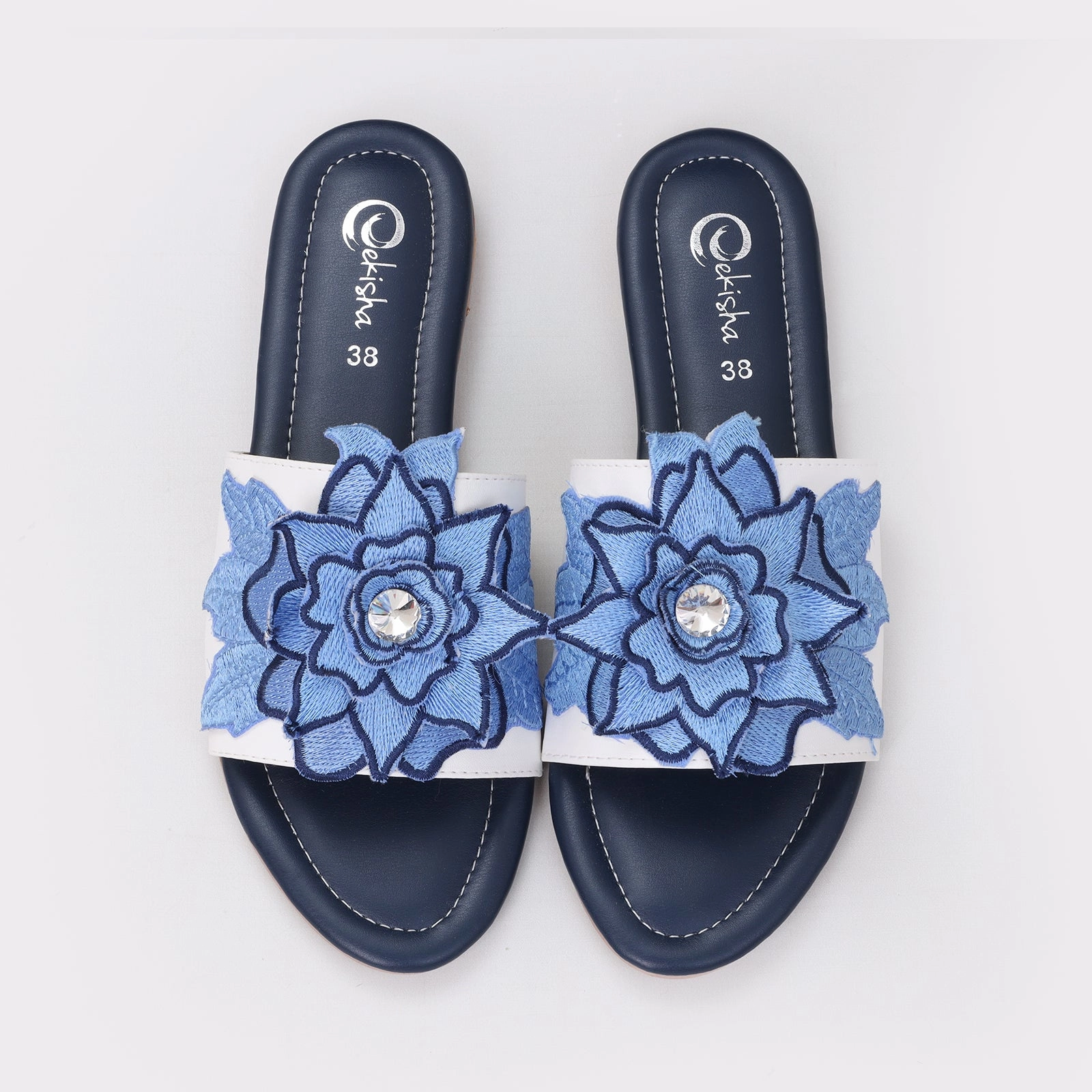 Women'S Floral Flats Refined Versatility