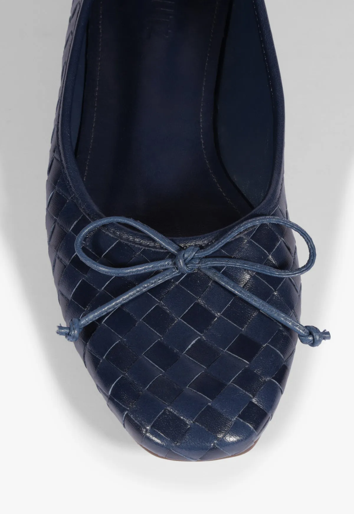 Arissa Woven Ballet Flat Cool Motion Refined Structure