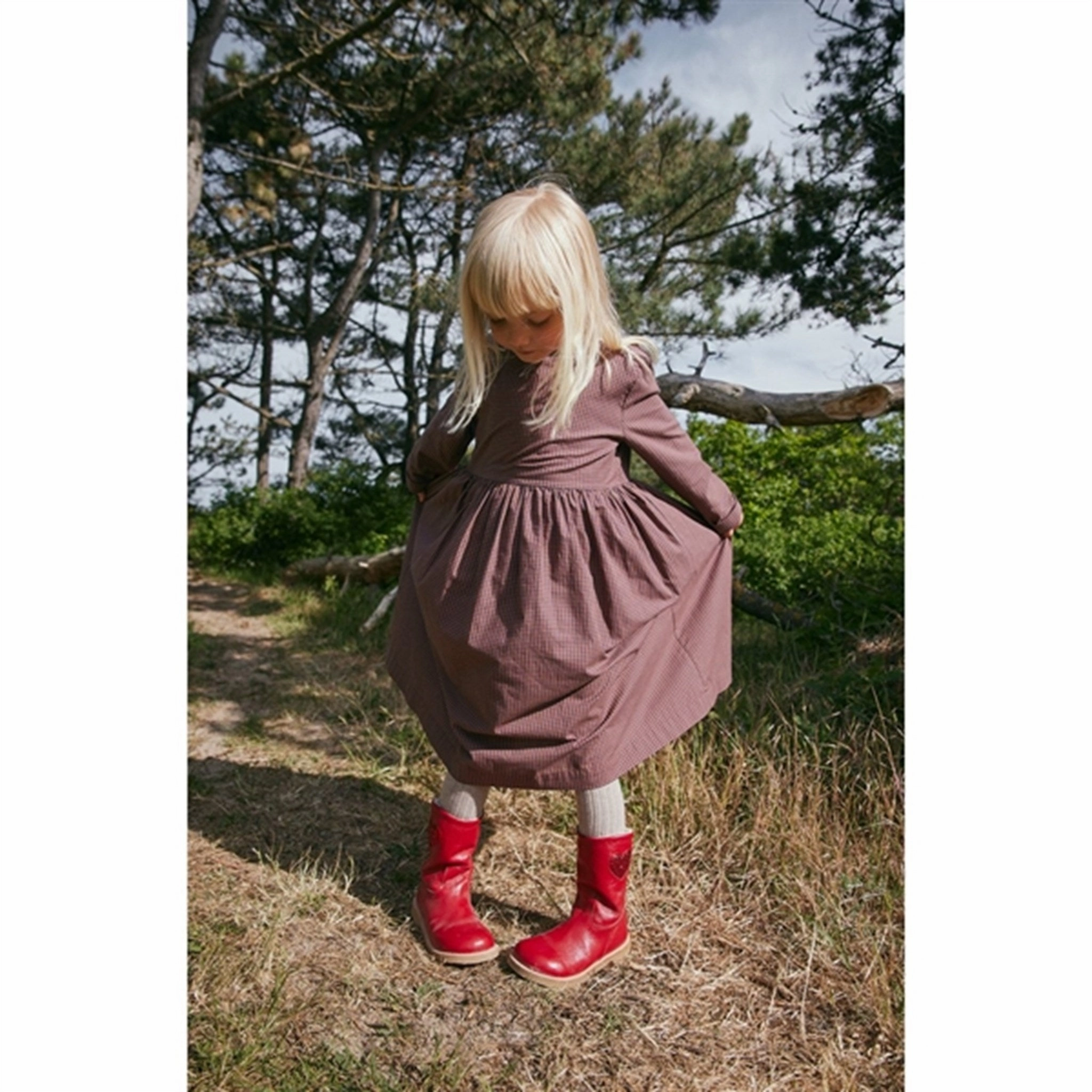 Go Further Authentic Motion Angulus Tex-Boots With Zipper Red/Red Glitter