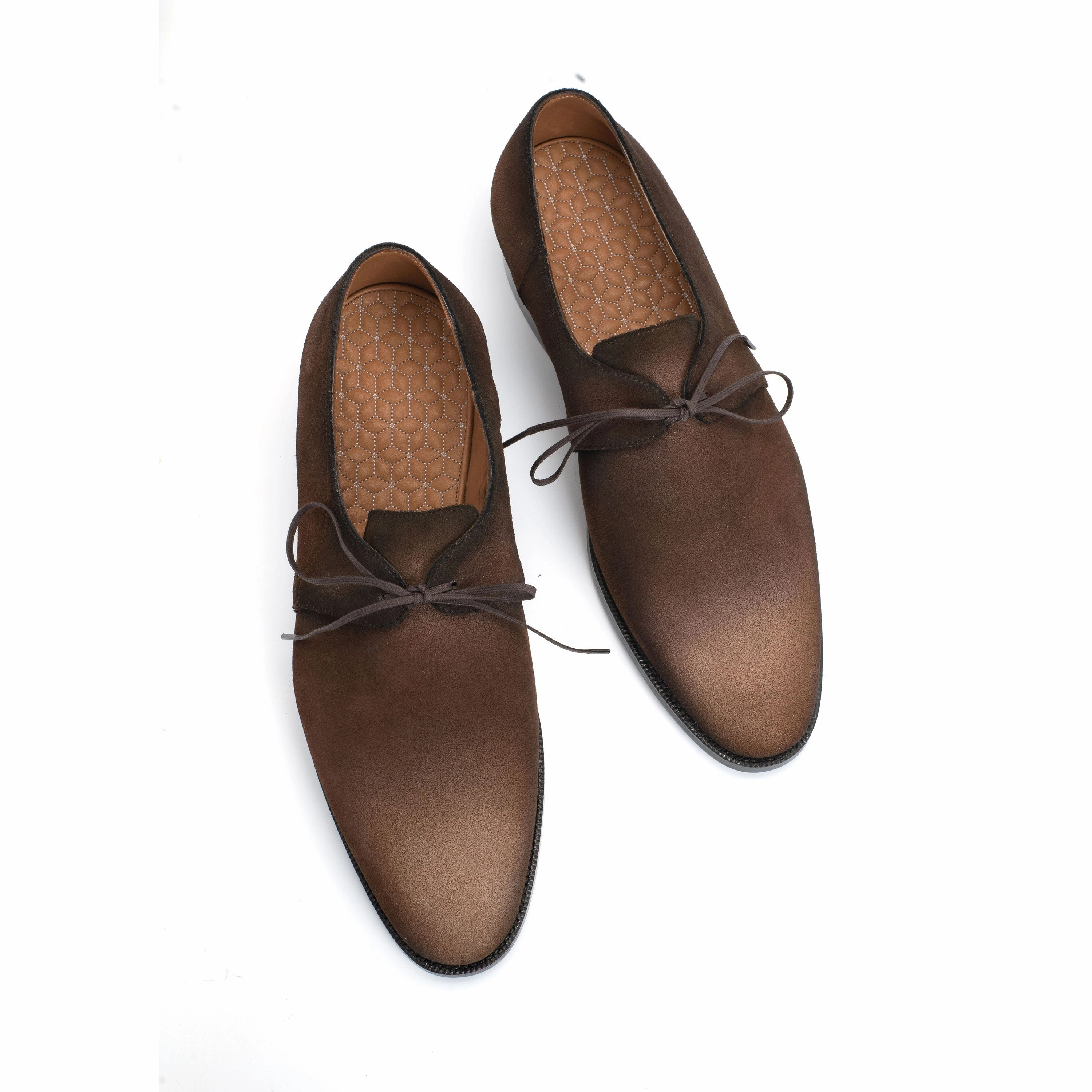 Eduardo Derby Shoe - Sepia Patina Adaptive Aesthetic