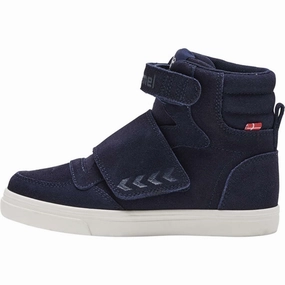 Hummel Stadil Tonal Jr Black Iris Sneakers Comfort-Focused