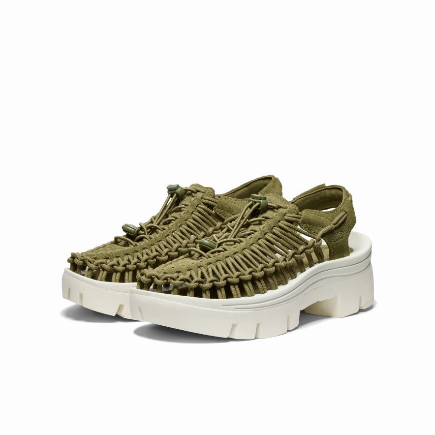 Function   Feel Form-Light Fit All Gender Uneek Plt Sneaker  |  Martini Olive/Star White