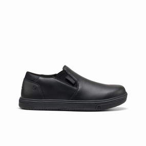 Progressive Outfit Flexible Everyday Men'S Kenton Shift Wtx Work Shoe (Soft Toe)  |  Black/Black