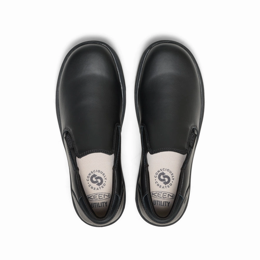 Men'S Kenton Shift Wtx Work Shoe (Soft Toe)  |  Black/Black Less Is More