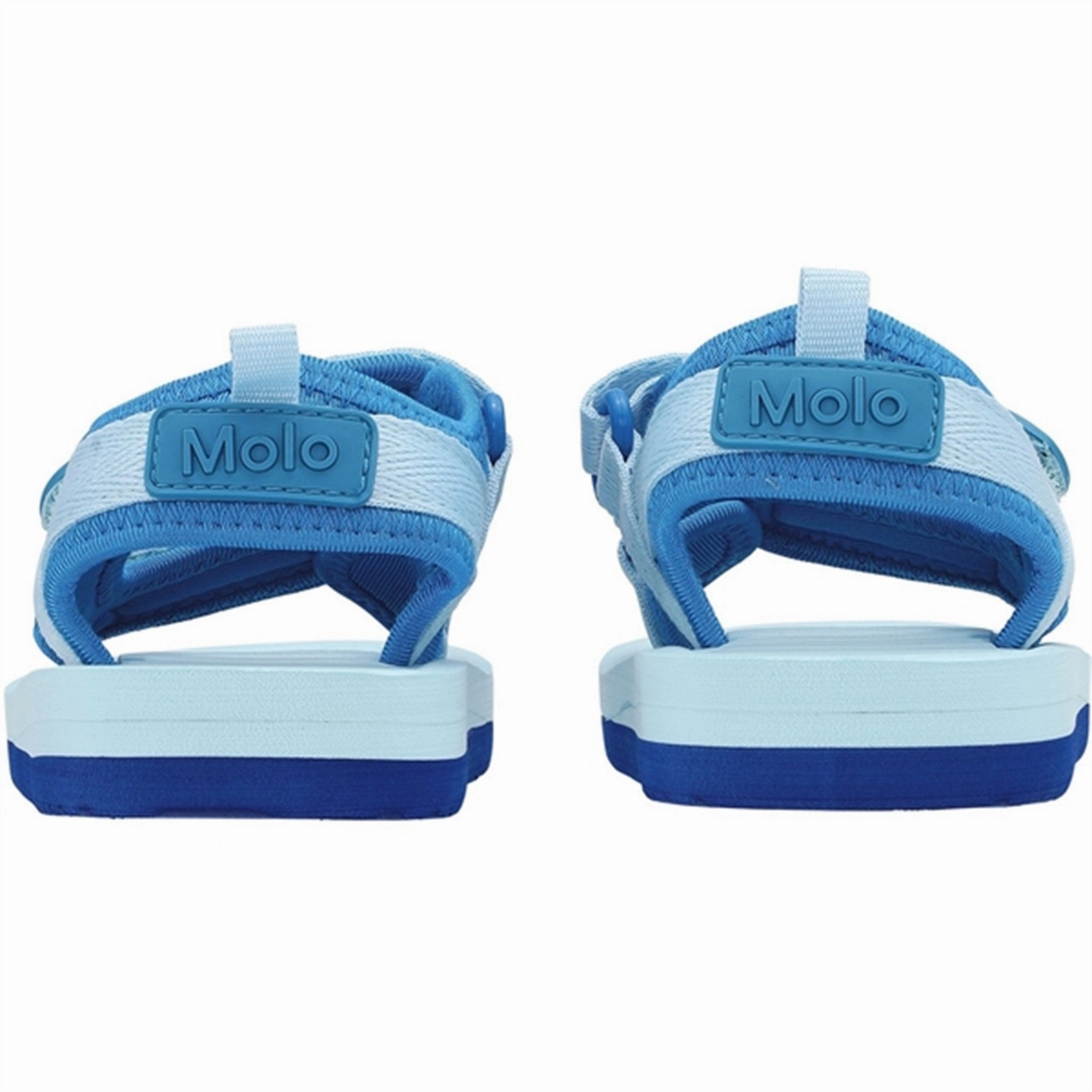 Modular Minimalism Flexible Form Molo Vivid Blue Zola Sandals