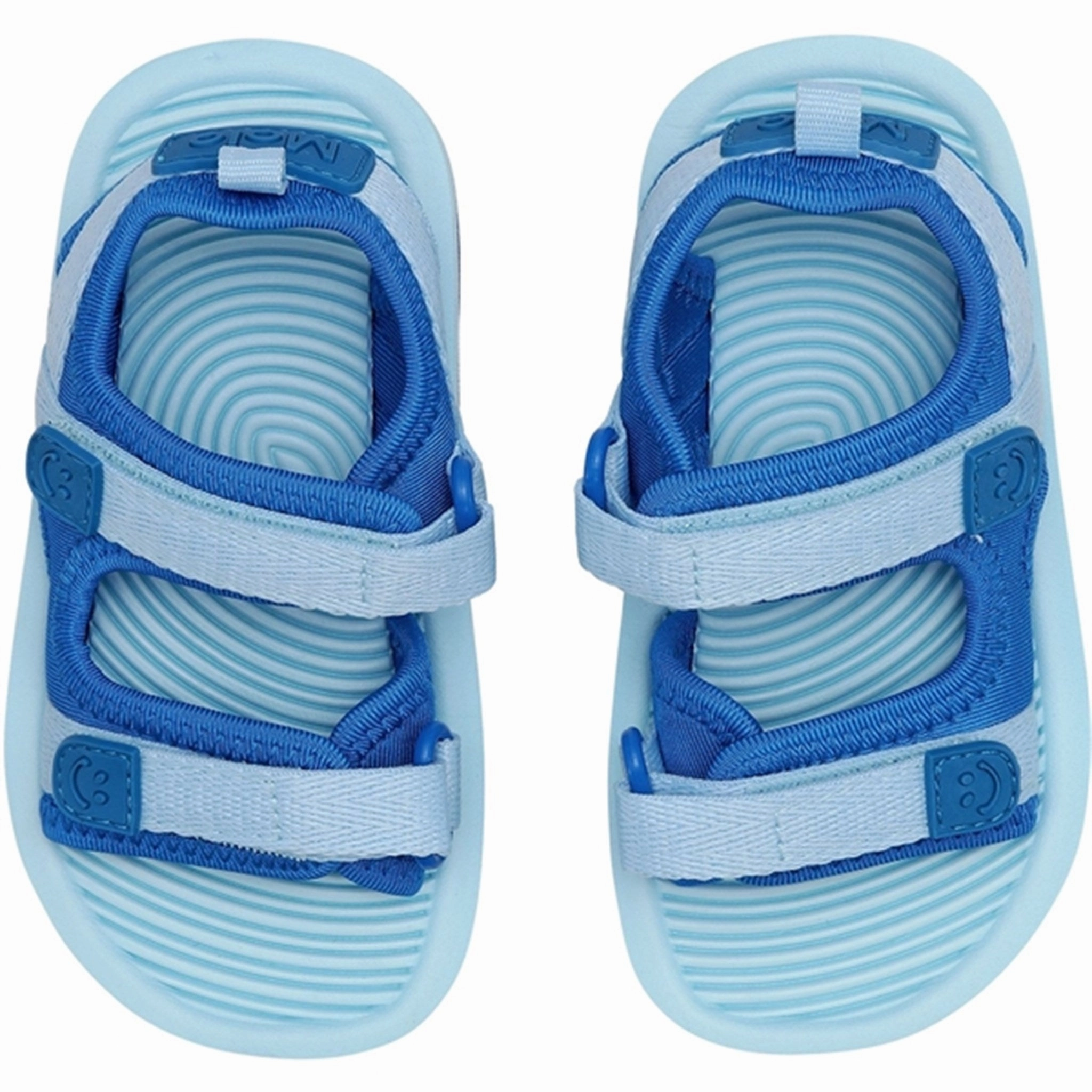 Urban Focus Style Built In Molo Vivid Blue Zola Sandals