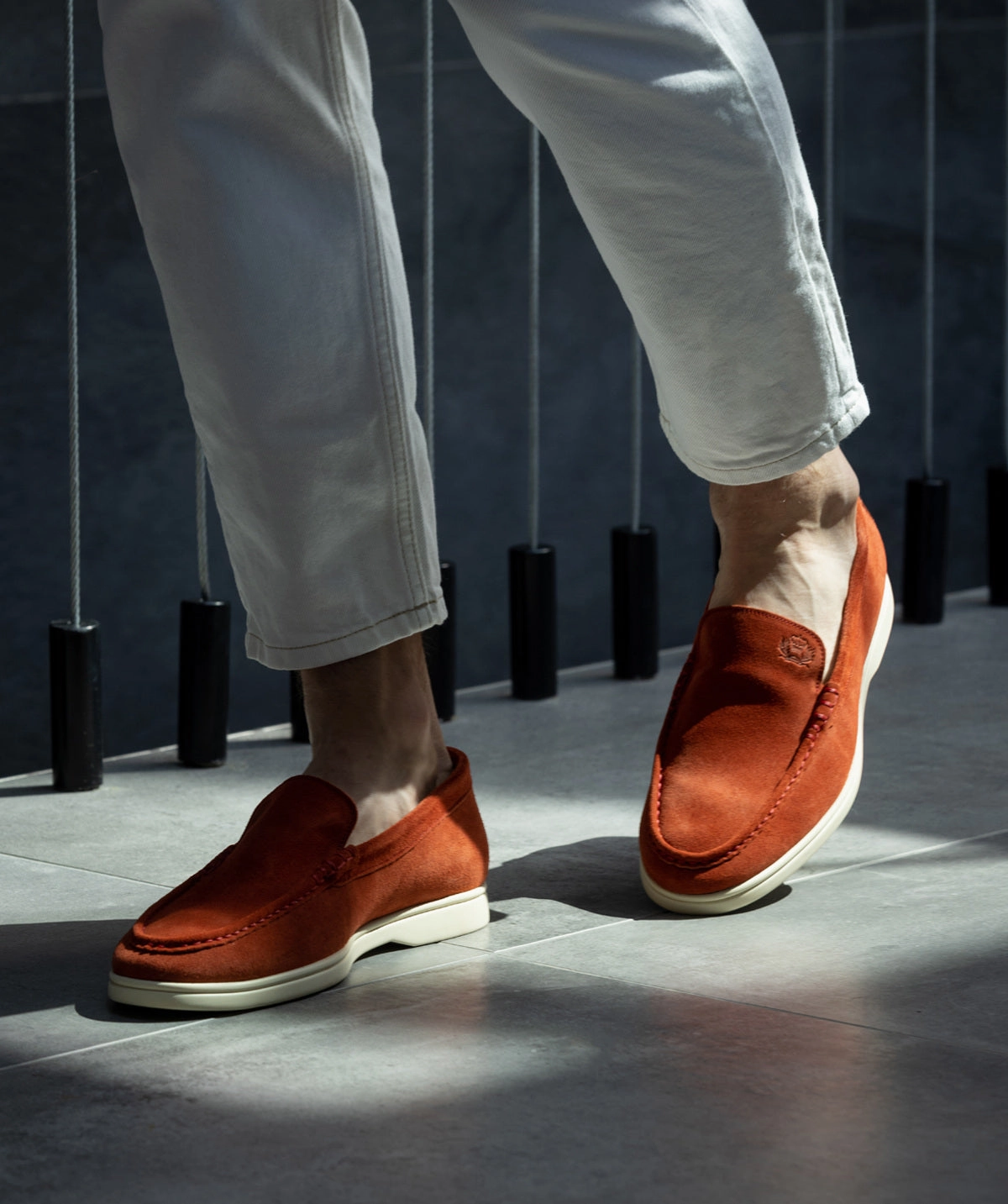 Style Made Easy Urban Energy Monaco Brick Suede Moccasin