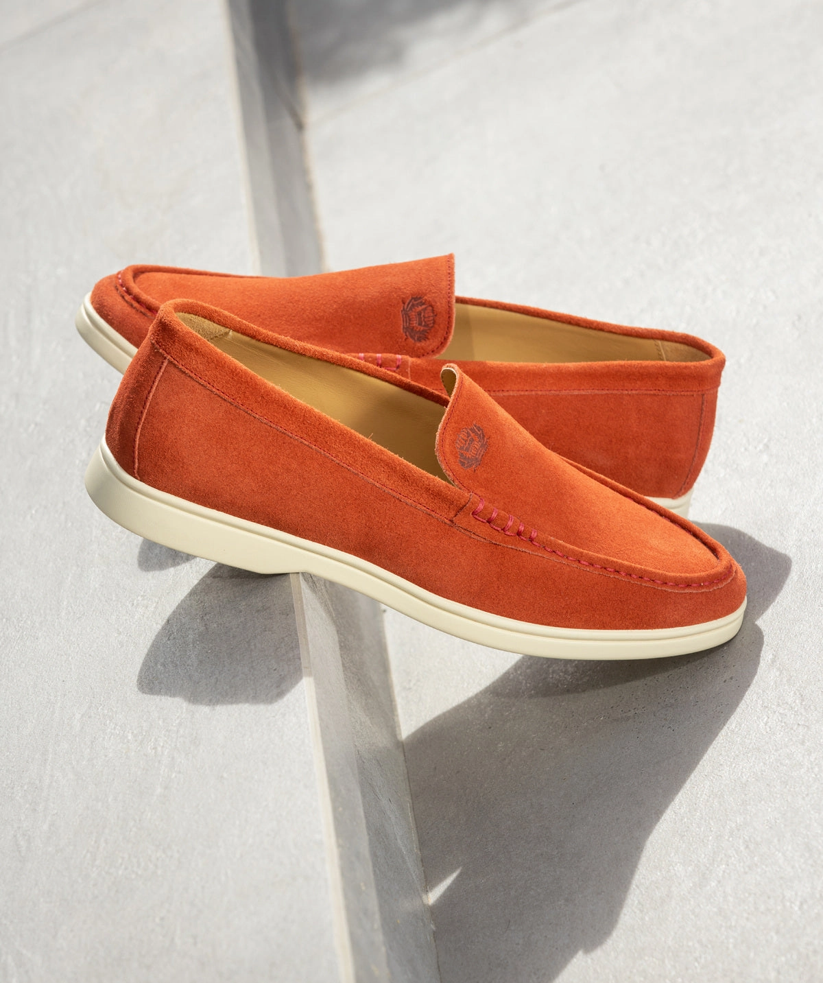 Engineered For Now Monaco Brick Suede Moccasin