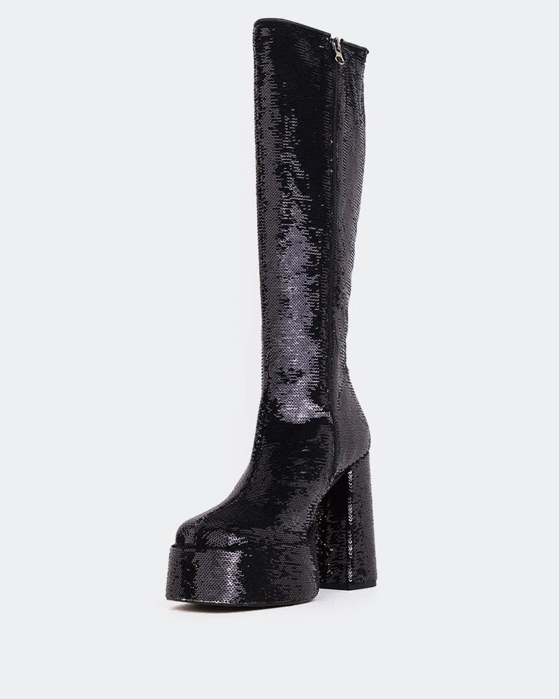 Latto Black Sequins Make It Flow
