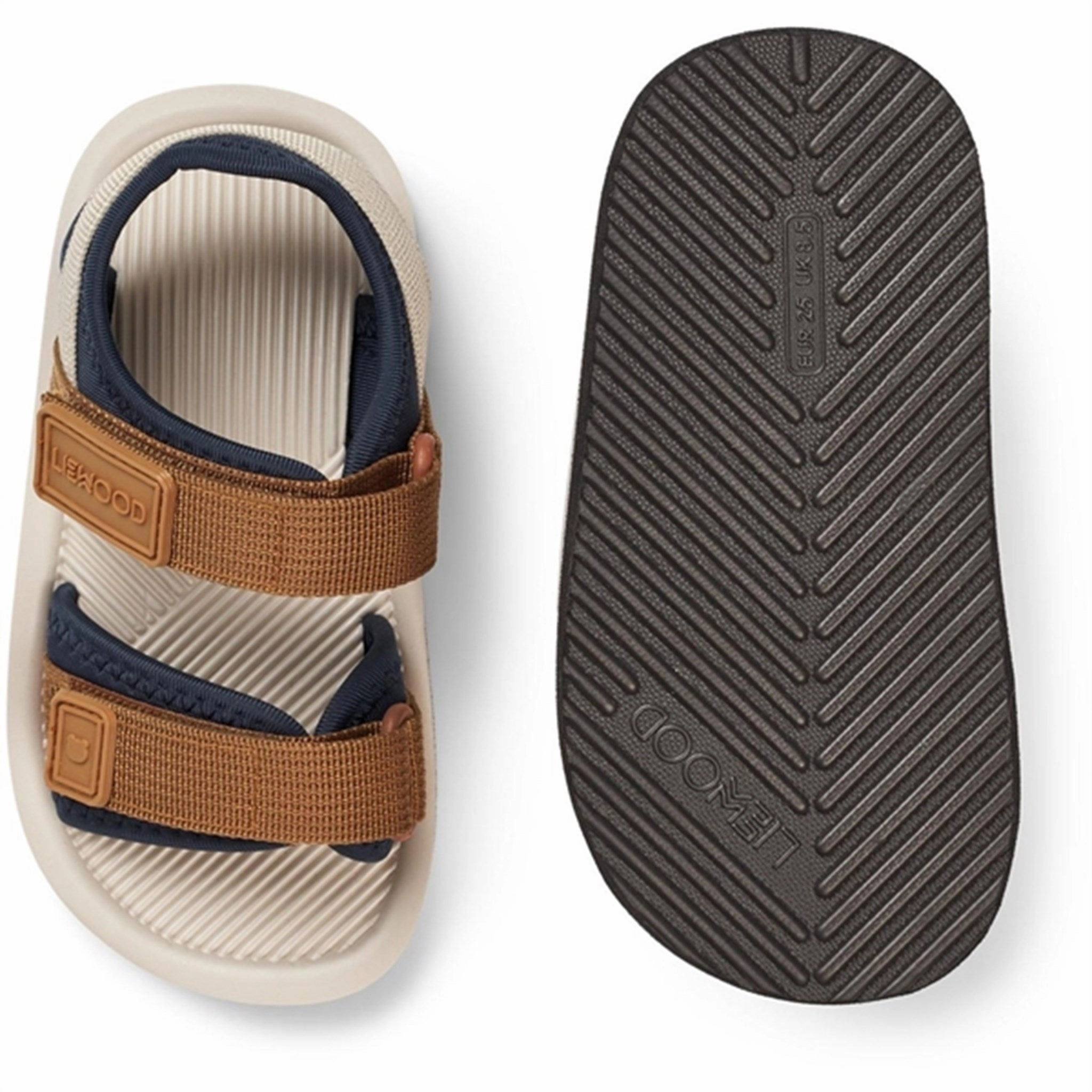 Form-Centered Liewood Monty Sandals Golden Bilamel Mix