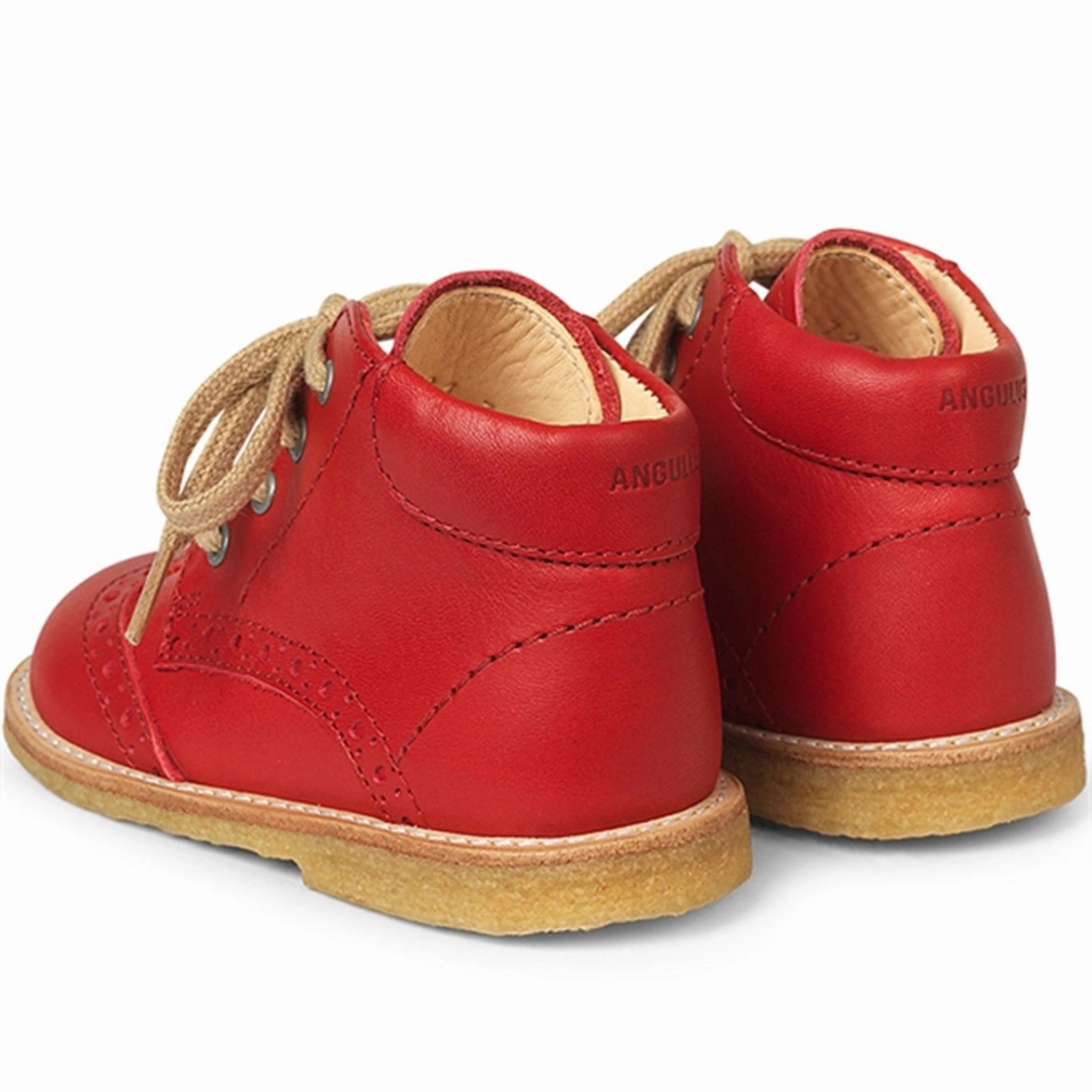 Angulus Beginner Shoes W. Lace Red 2378-101-1412 Essentials, Upgraded Active Corewear
