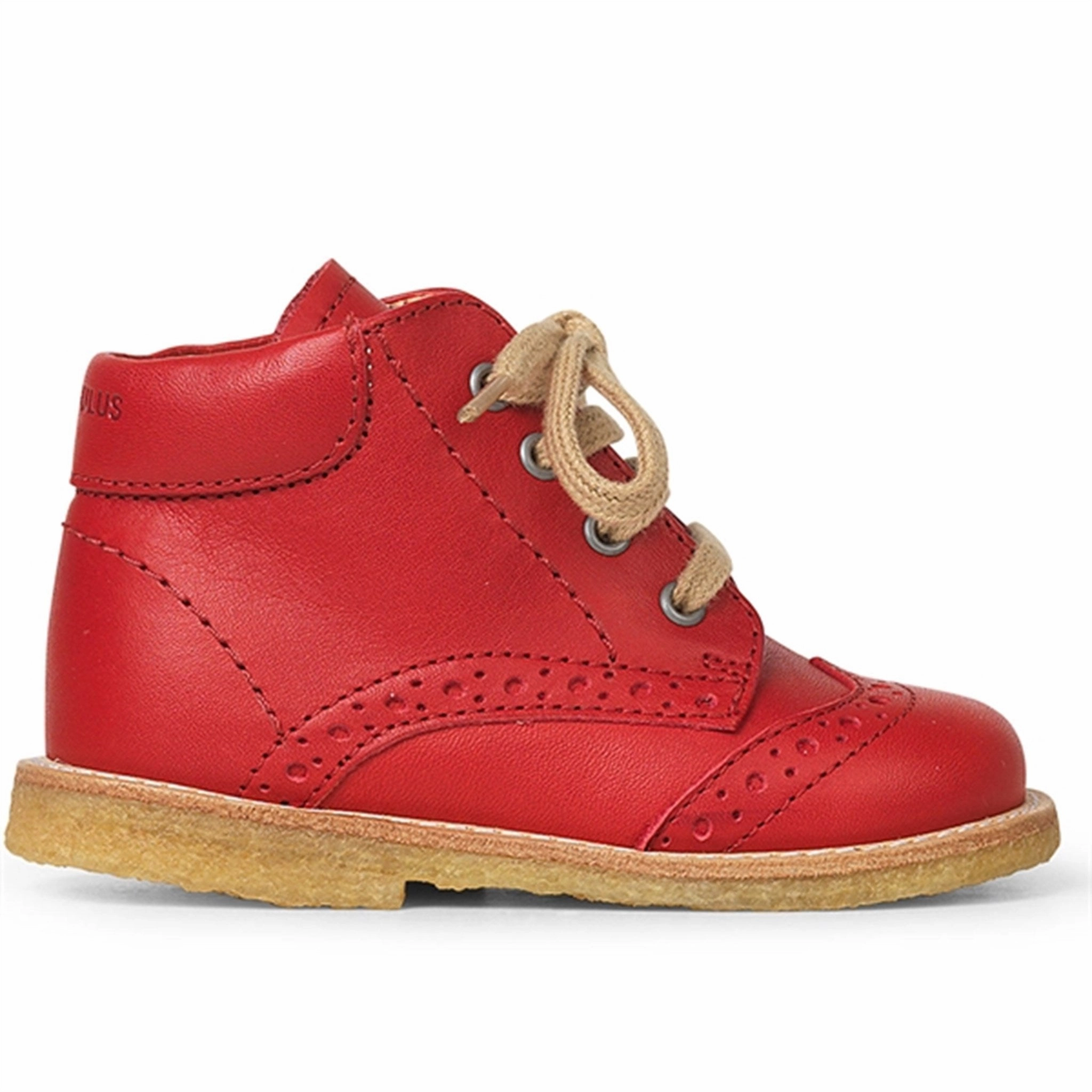 Angulus Beginner Shoes W. Lace Red 2378-101-1412 Crafted Flow