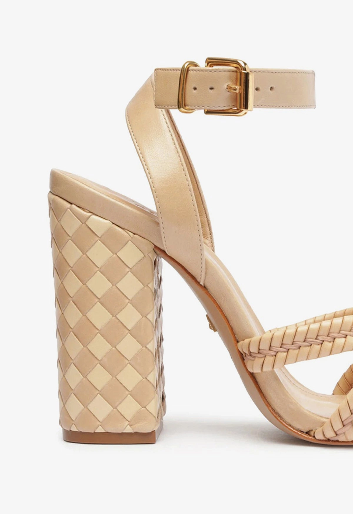 Kareena Woven Leather Sandal Built To Adapt