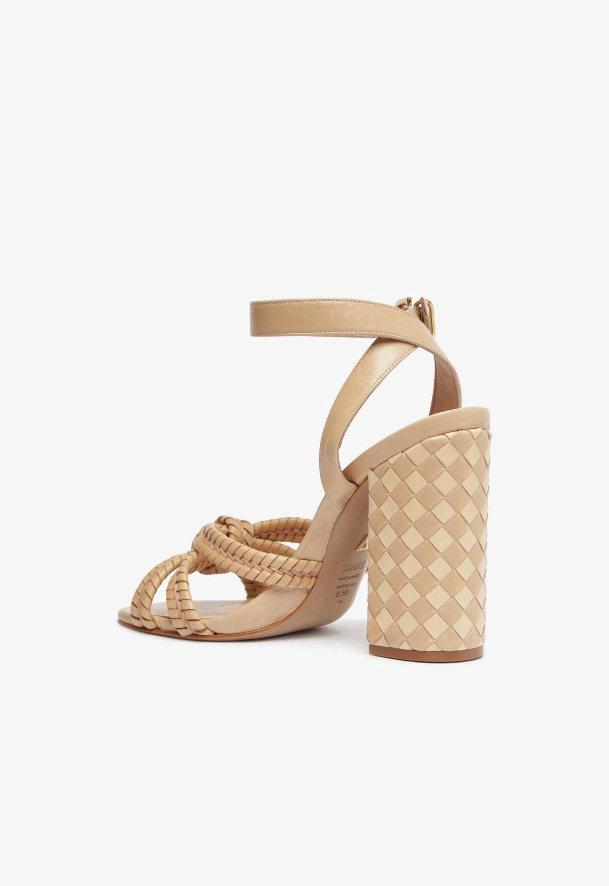 Form-Led Bold In Simplicity Kareena Woven Leather Sandal