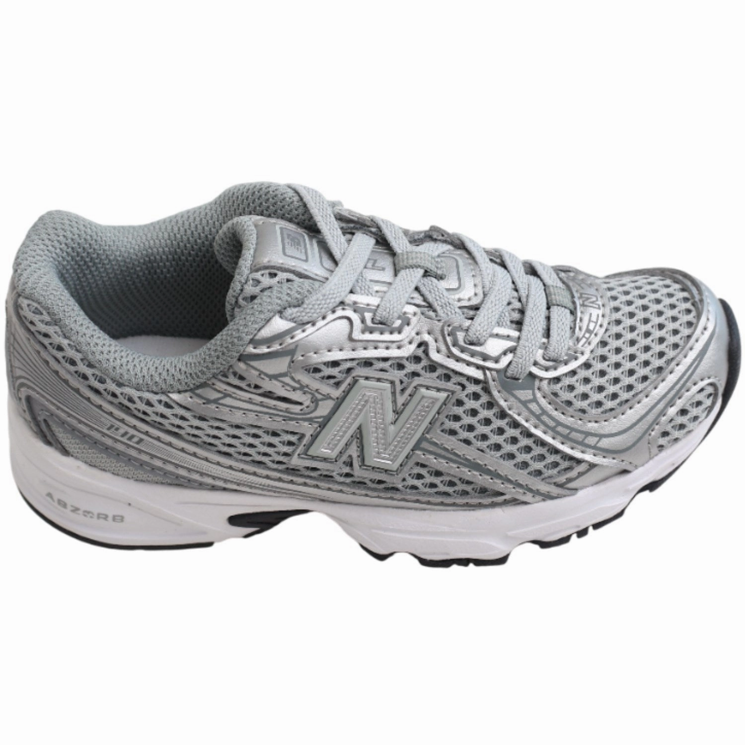 Move-Fit Urban Layering New Balance Raincloud 740 Kids Bungee Lace Sneakers