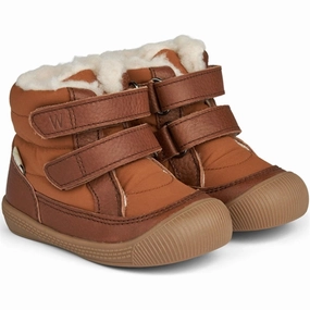 Wheat Winter Boots Daxi Wool Tex Cognac Modern Pattern Ease In Motionwear