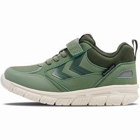 Crafted For Presence Ease-Ready Hummel X-Light 2.0 Tex Jr Sneakers Hedge Green