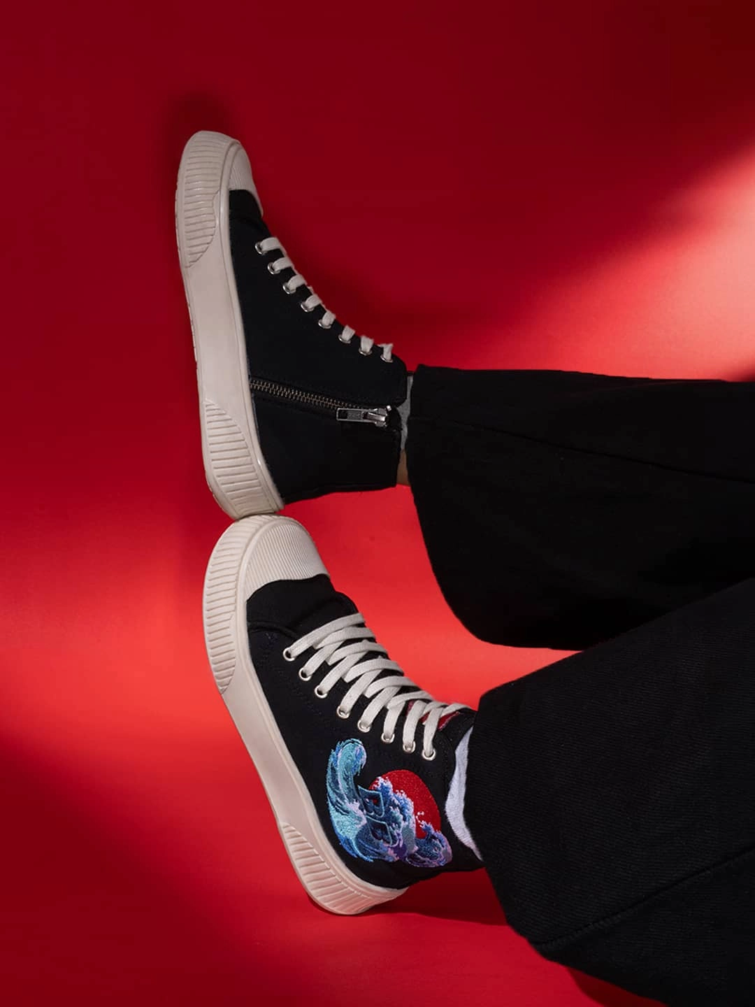 Active Core Comfort Redefined Bacca Bucci Women'S High-Top Sneakers - "Kawaii Kicks" Collection