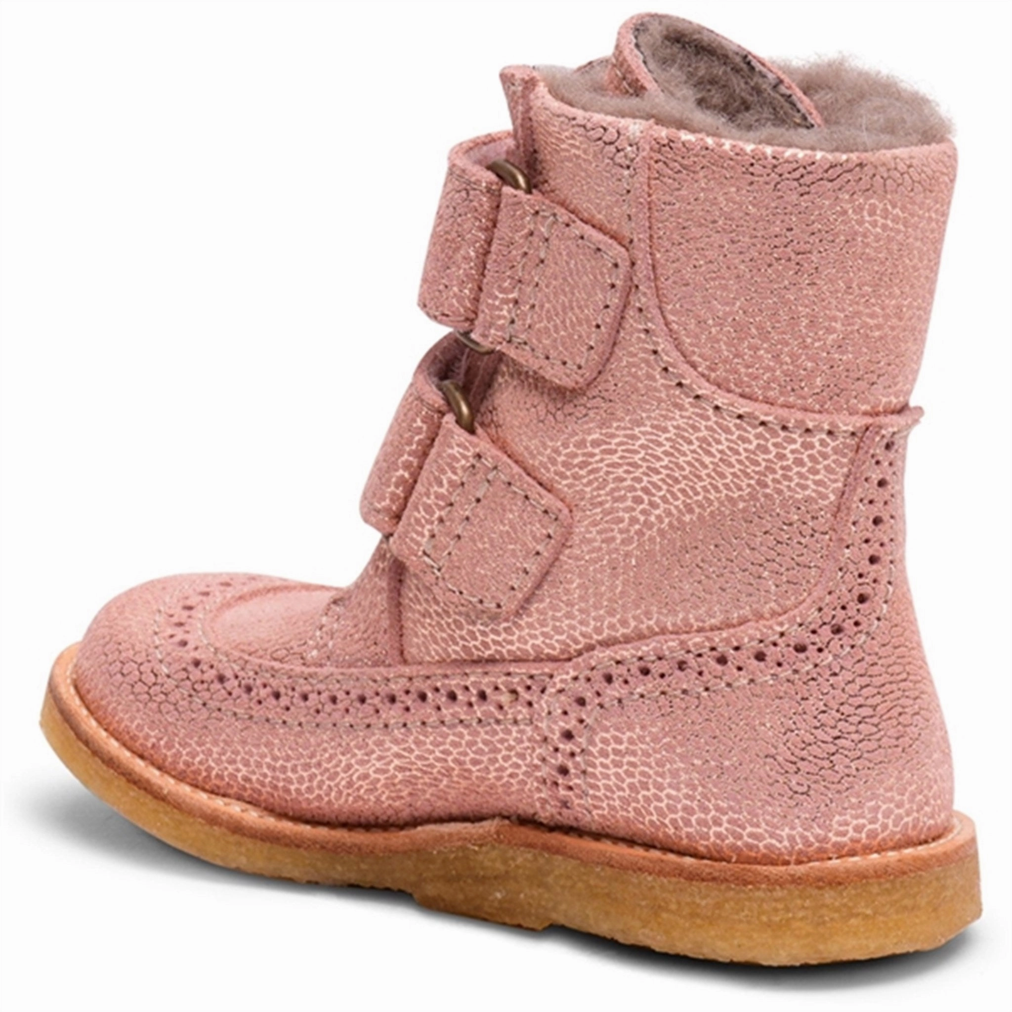 Quiet Impact The New Essential Bisgaard Elba Tex Boots Rose Glitter