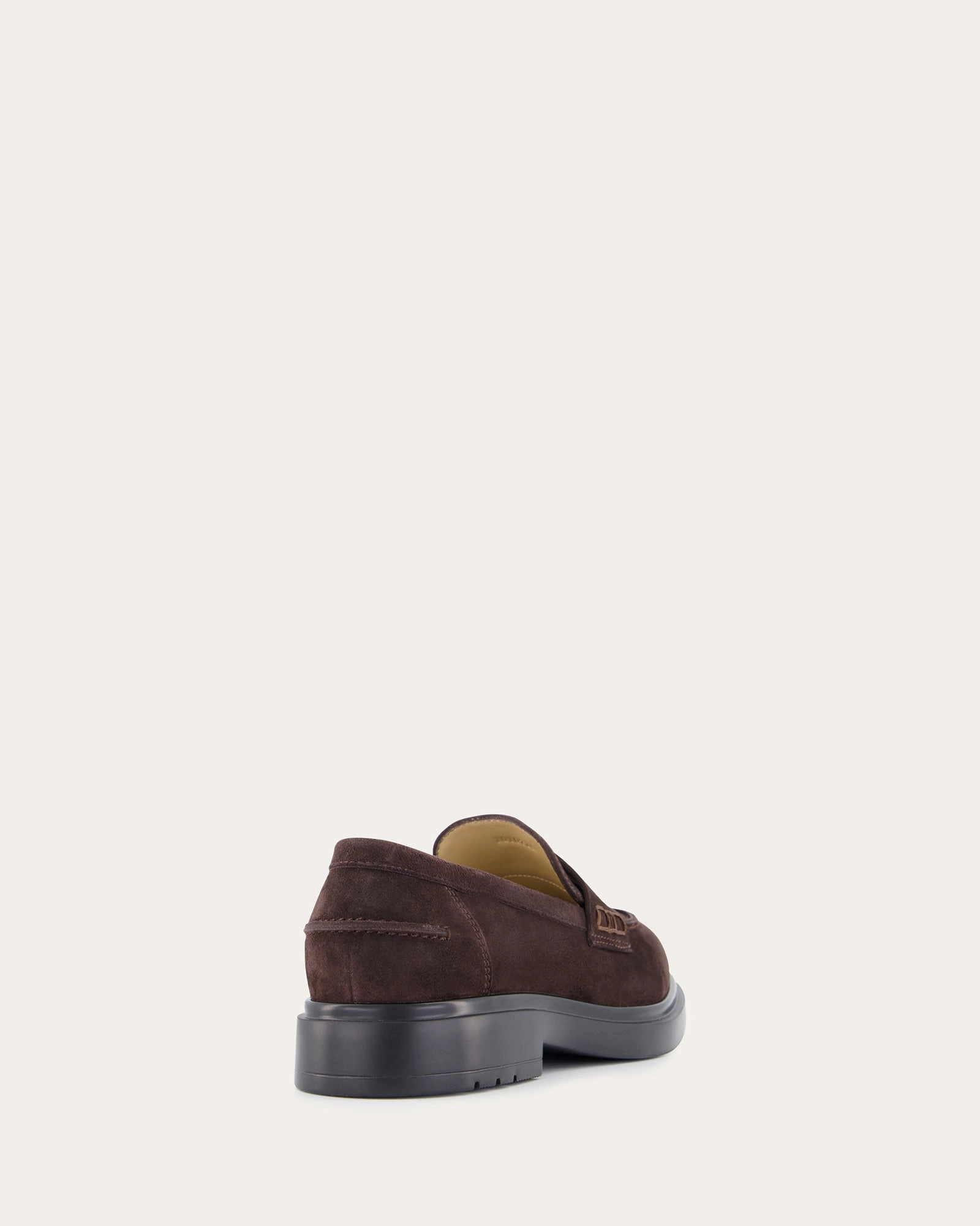 Essential Edge Jarvis Loafers Bitter Choc Suede