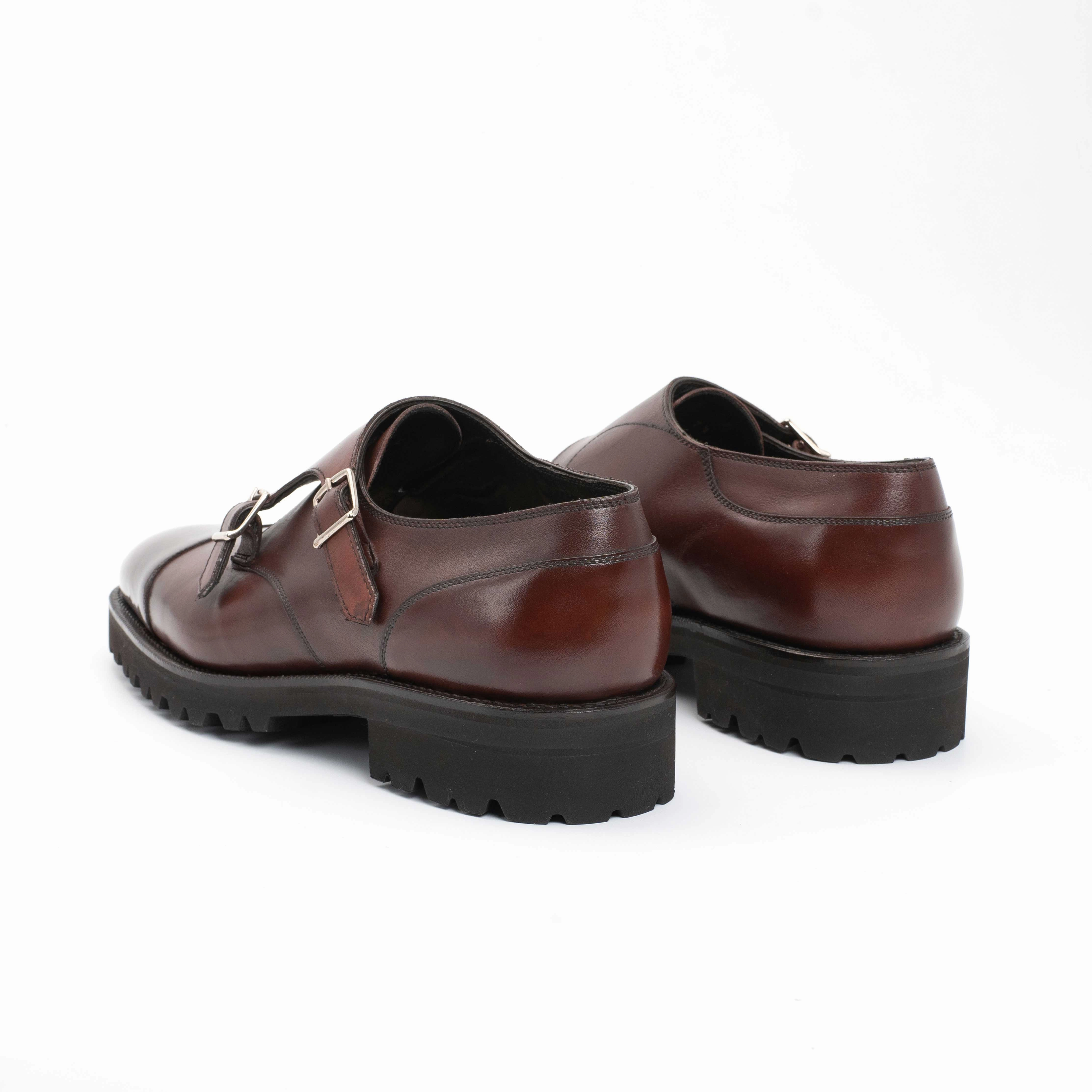 Joseph Double Monk Shoe - Marron Mediterraneo Conscious Layers