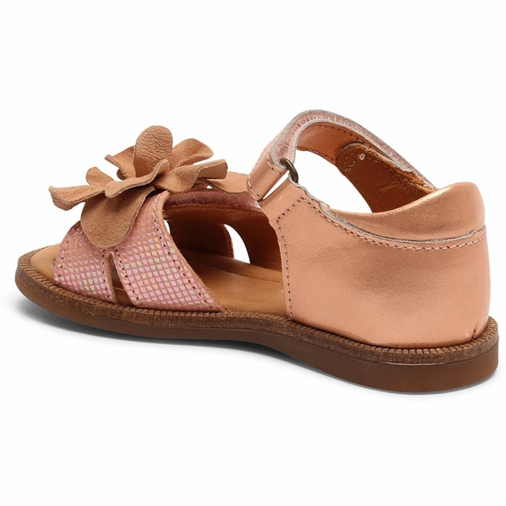Day-Built Adapt-Fit Gear Bisgaard Agnes C Sandal Rose Gold