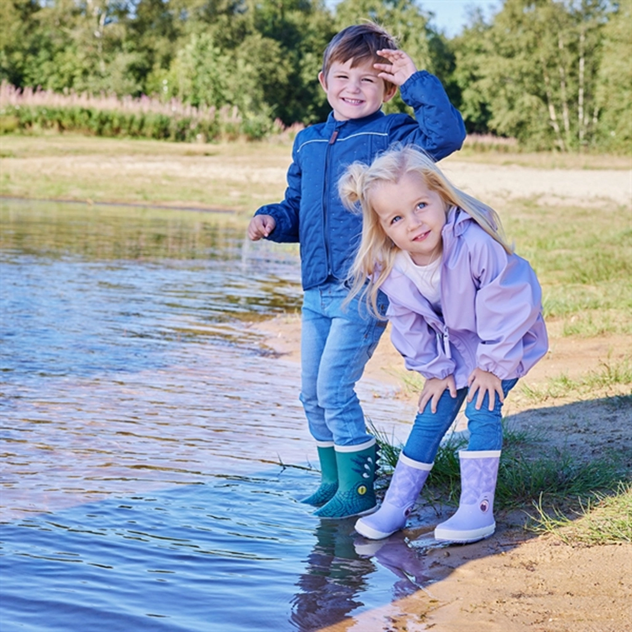 Layer Mindset Simplify Your Day Celavi Wellies Foliage Green