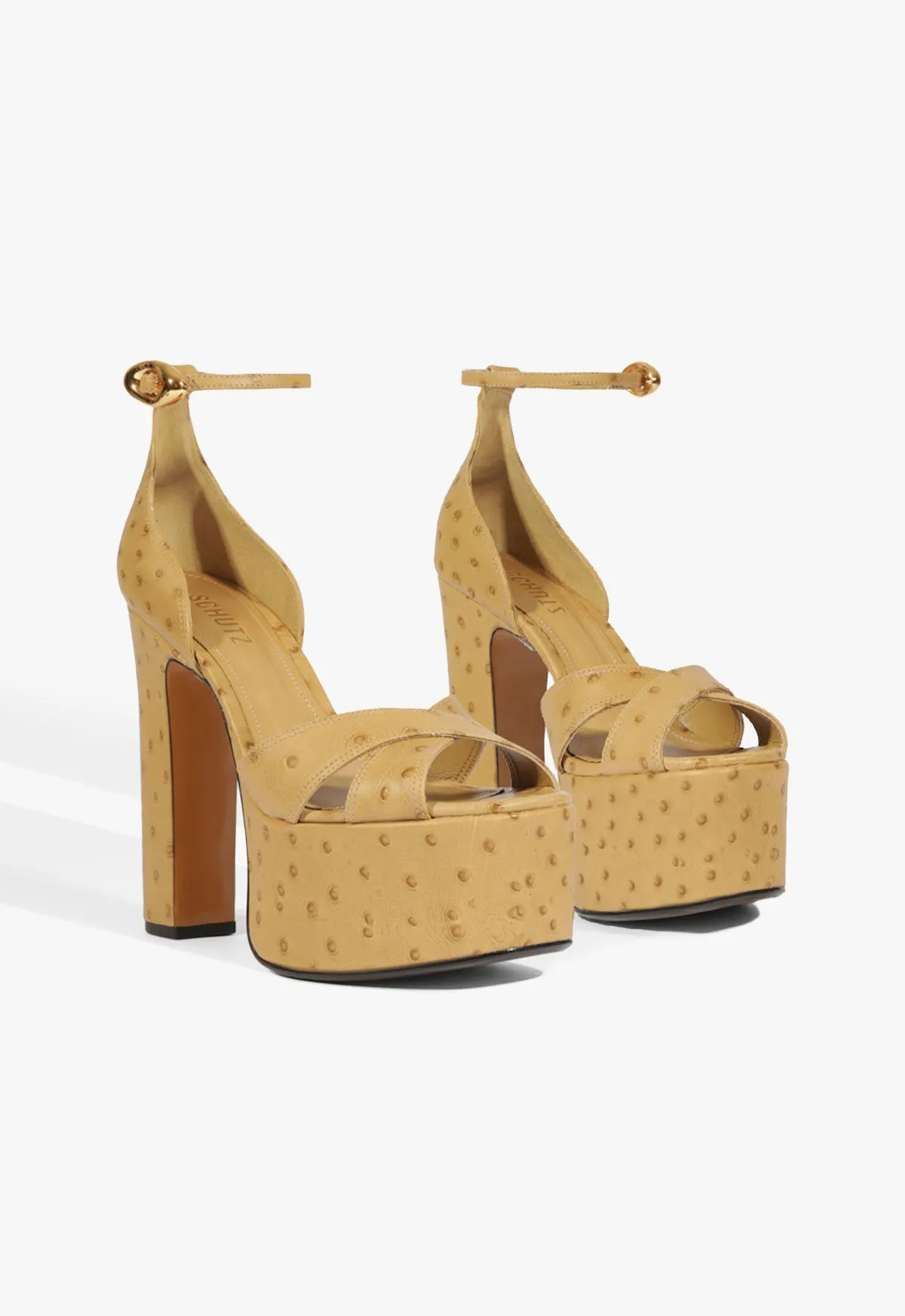 Jolene Leather Sandal Downtown Vibe