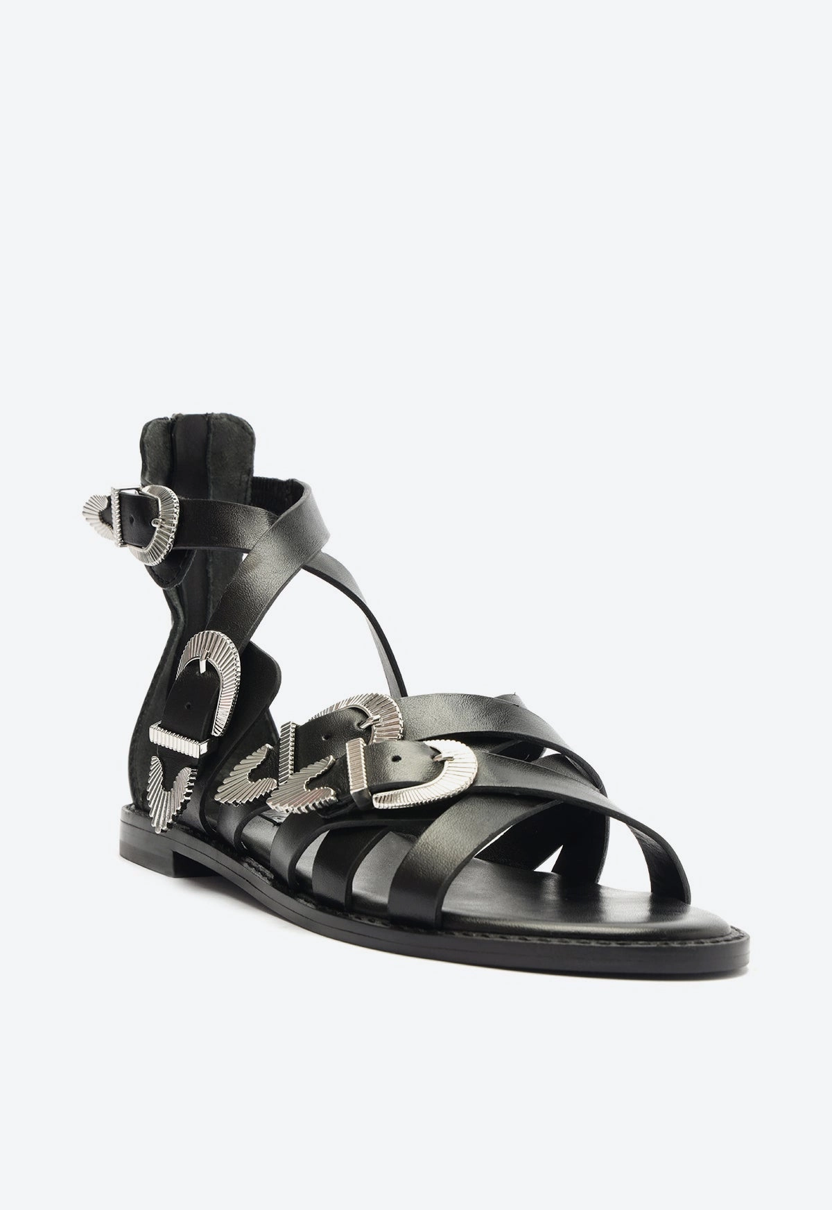 Harper Leather Sandal Versatile Future