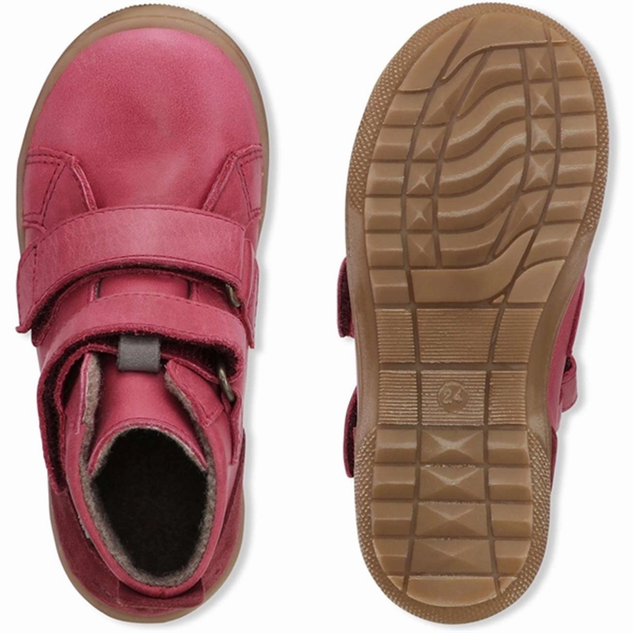 Bundgaard Storm Velcro Tex Shoe Dark Red Ws City State