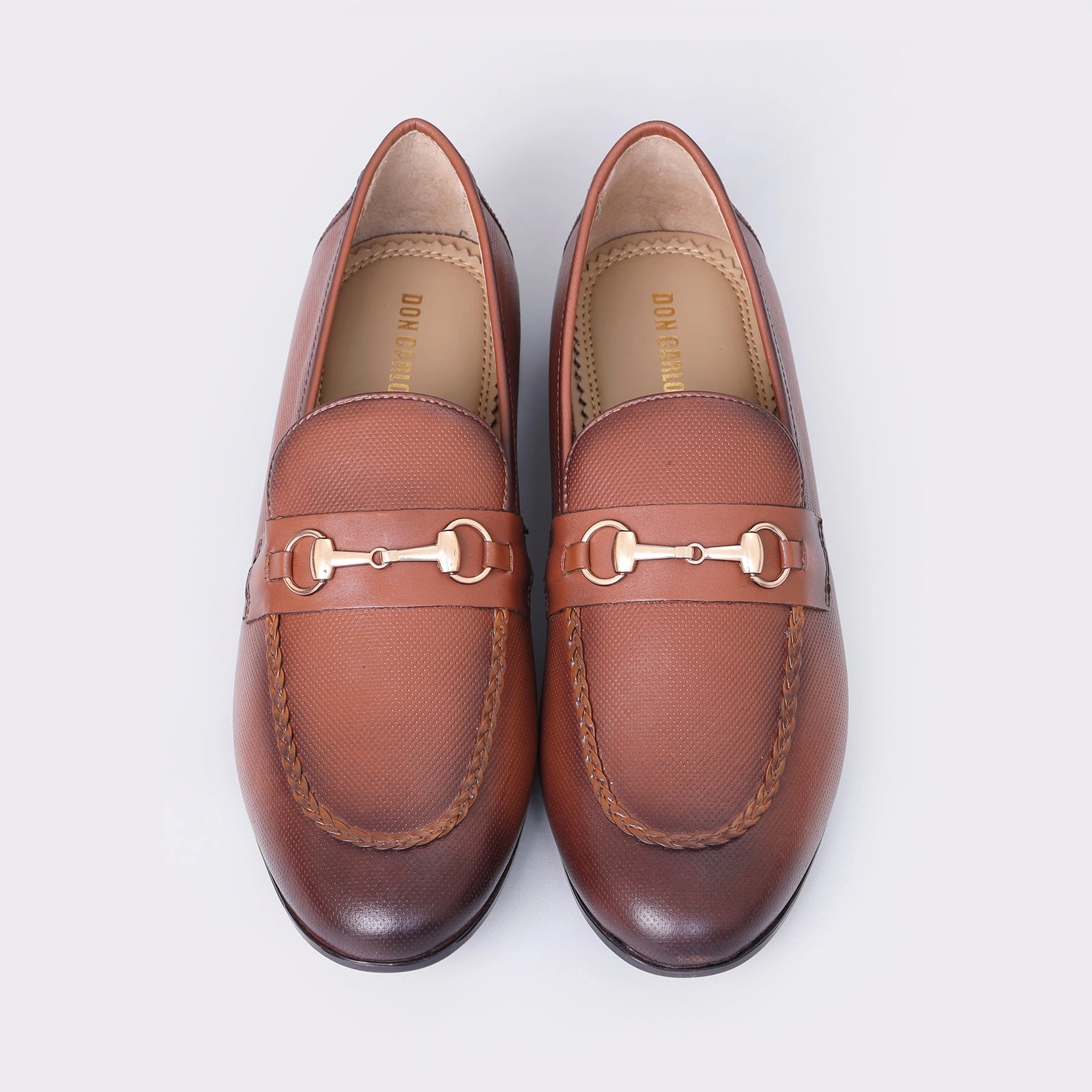 Men'S Leather Dress Slip-On Tailored Ease Active Living