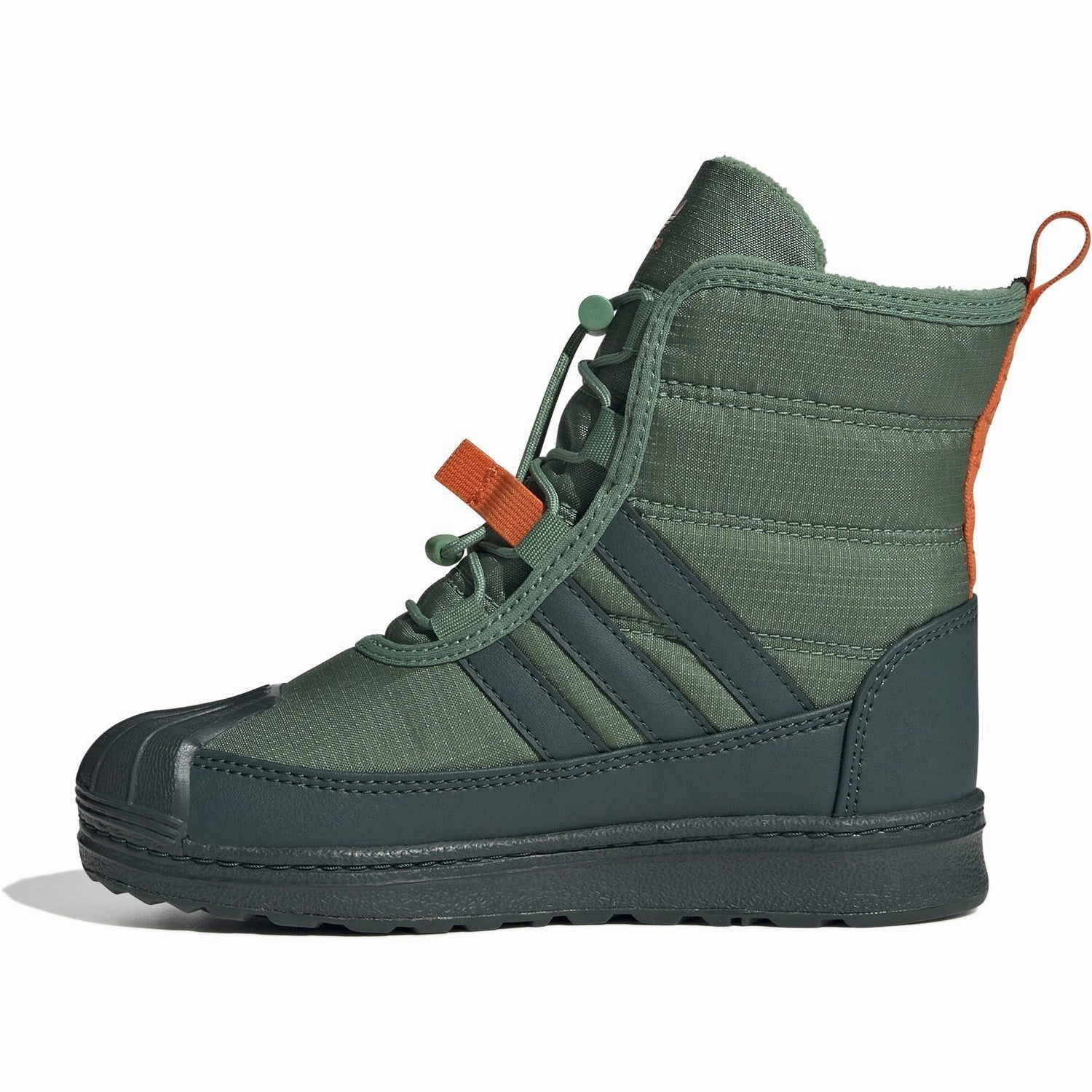 Your Flow Wear Adidas Originals Preloved Green/Mineral Green/Orange Superstar 360 Boot 2.0 C Bootr