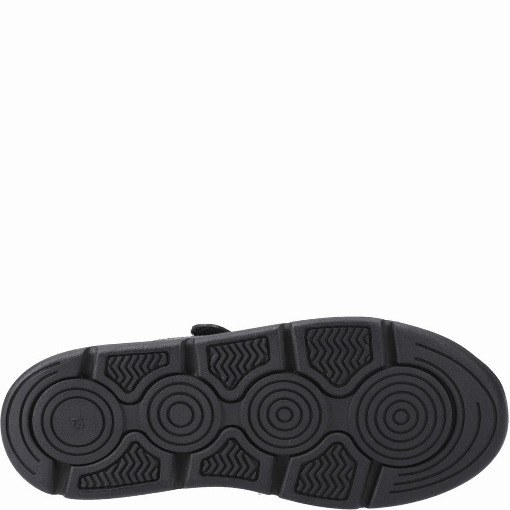 Effortless Edge Modern Identity Hush Puppies Alfie Bungee Senior School Shoes
