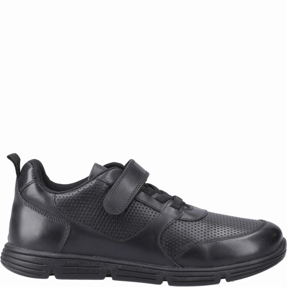Hush Puppies Alfie Bungee Senior School Shoes Rhythm Of Life Calm-Driven Fit