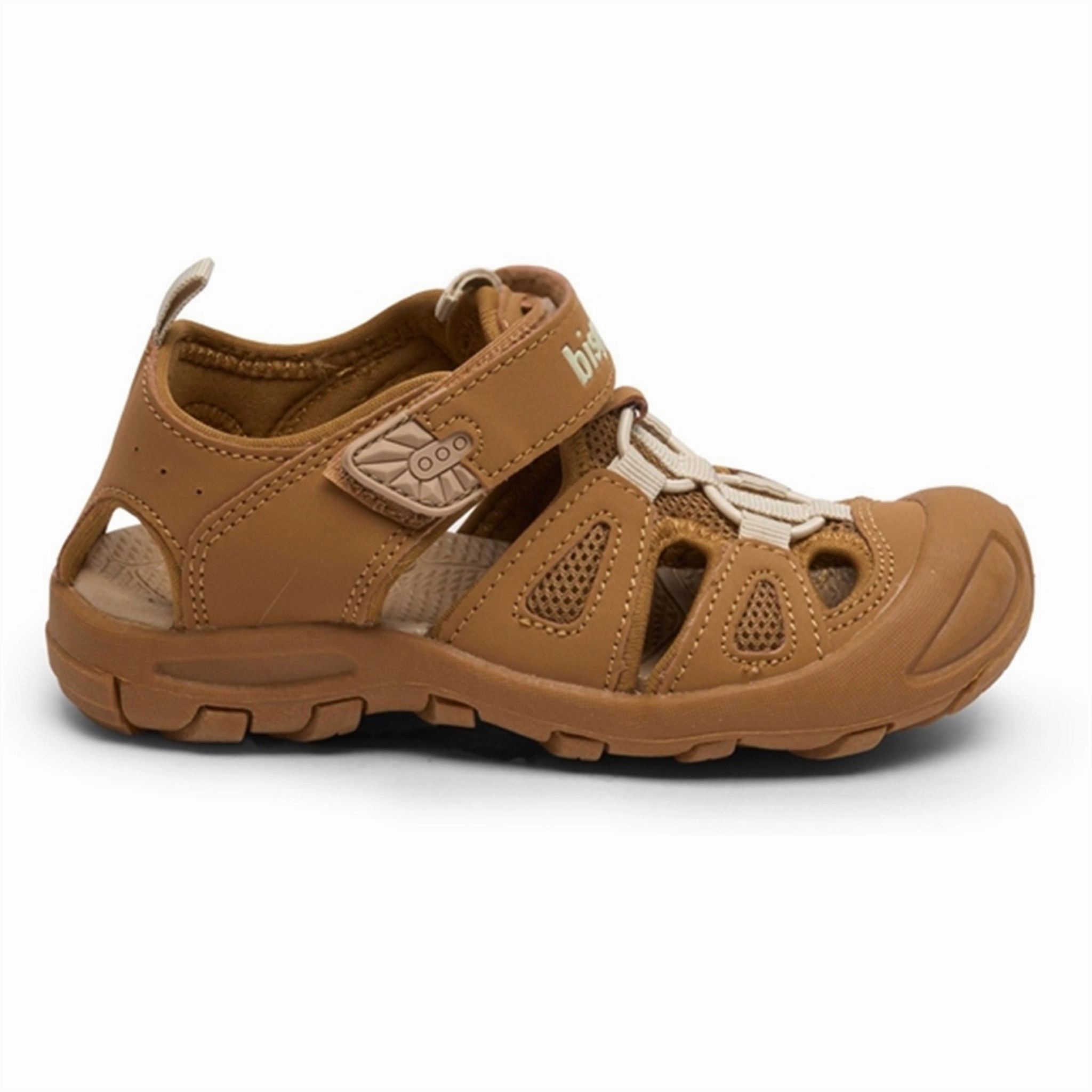 Updated Rhythm Bisgaard Parker Velcro Sandal Brown