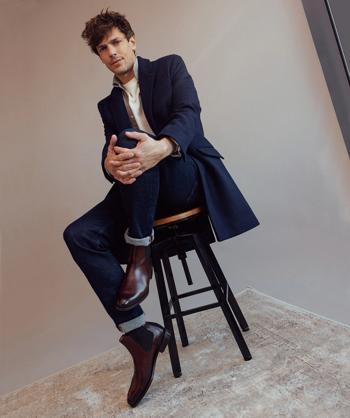 Walnut Chelsea Boots Form In Action
