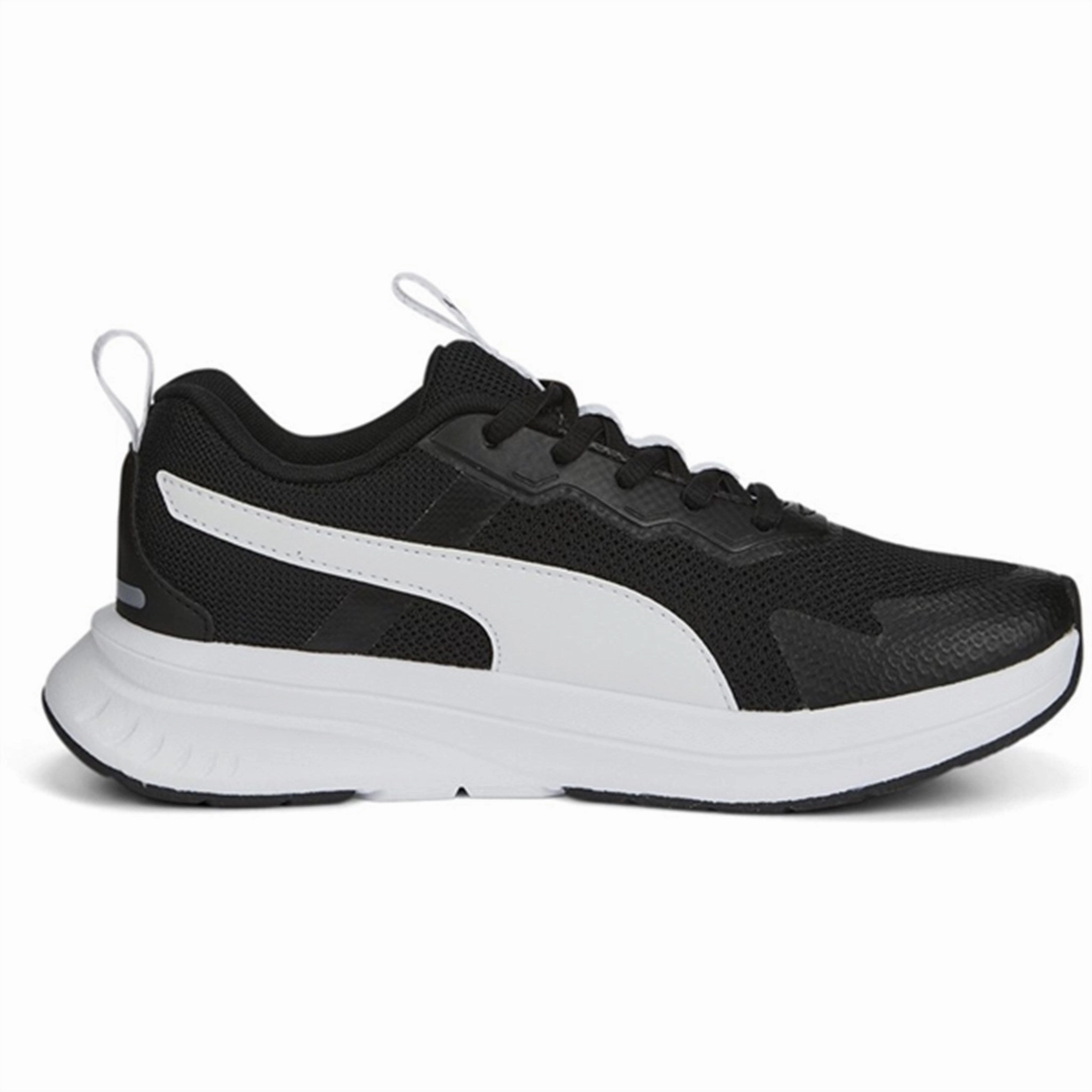 Puma Evolve Run Mesh Jr Sneakers Black Active Lifestyle Gear Optimized Rhythm