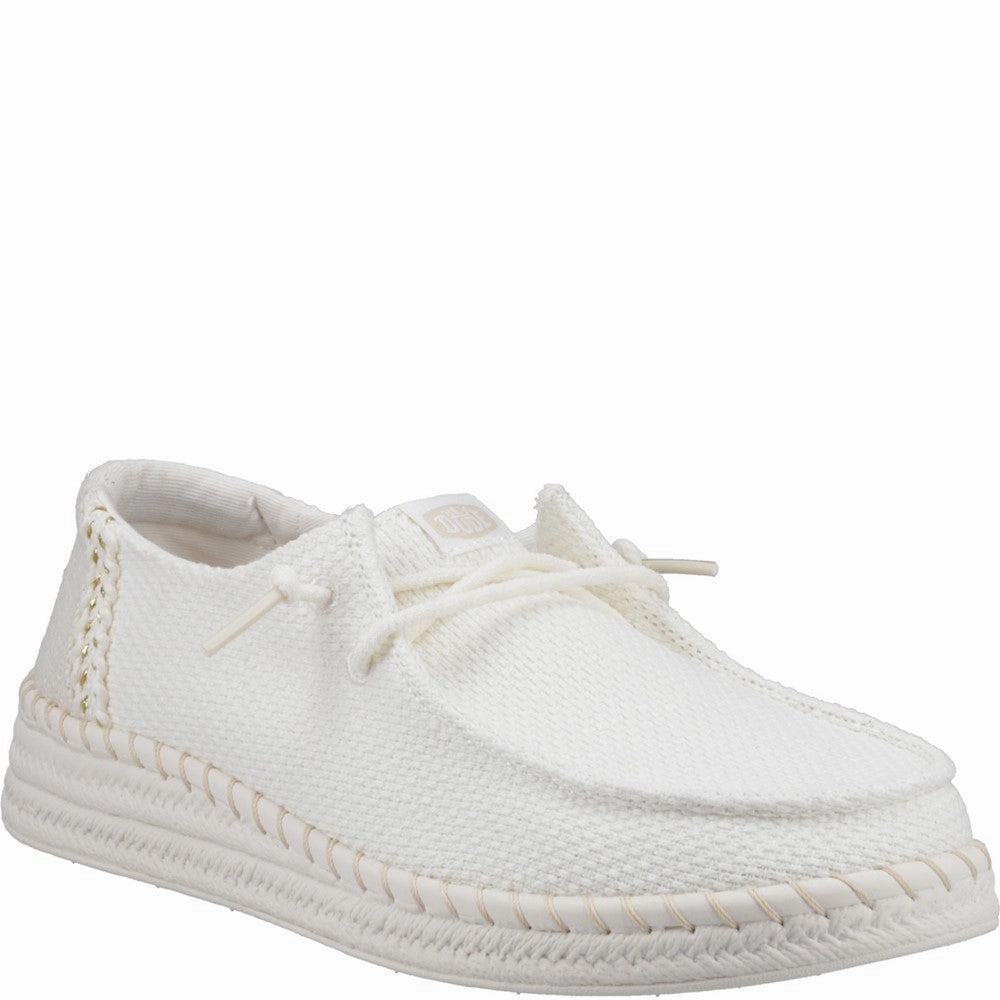 Adapt To Flow Heydude Wendy Espadrille Woven Shoes