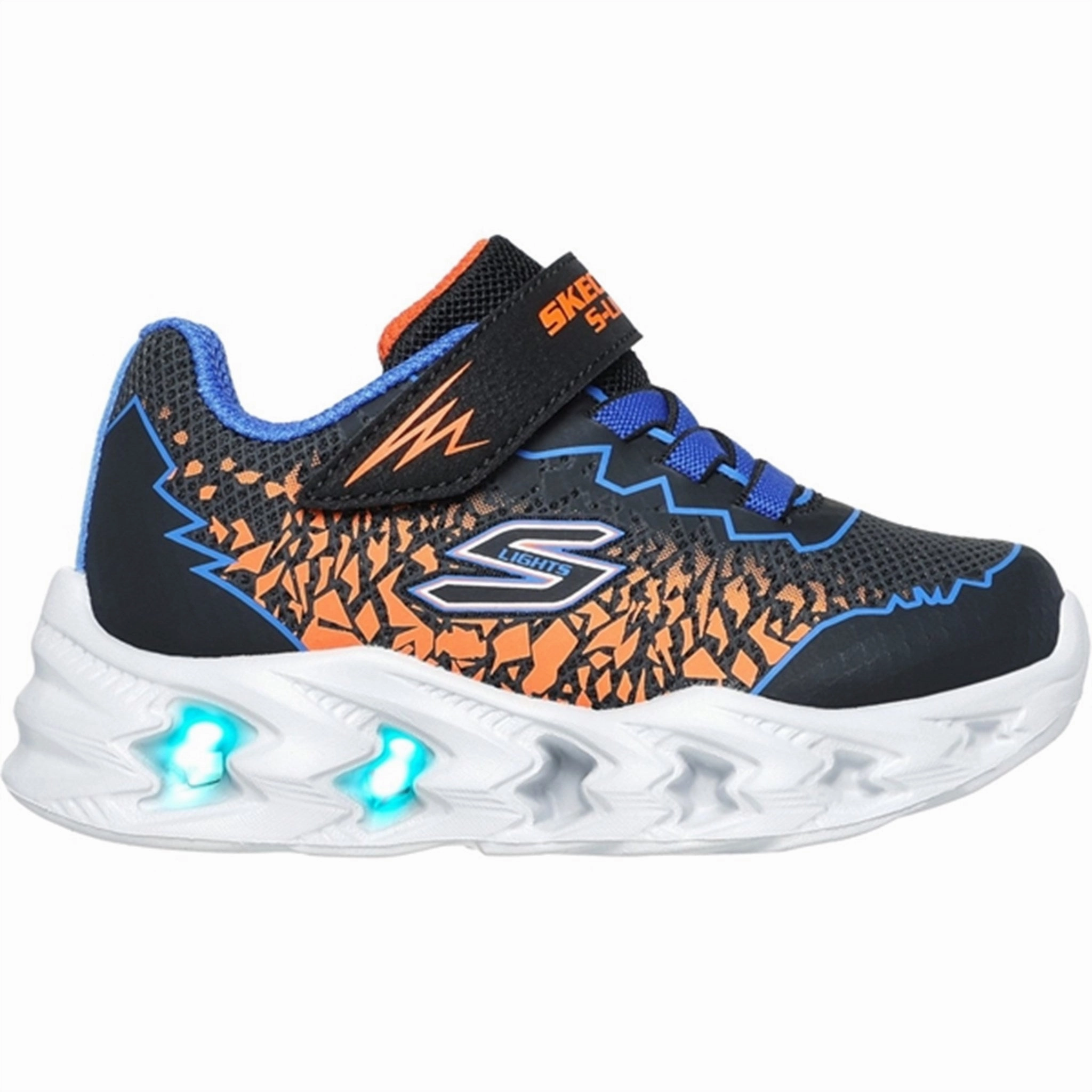 Form In Action Skechers Vortex 2.0 Sneakers Black Orange