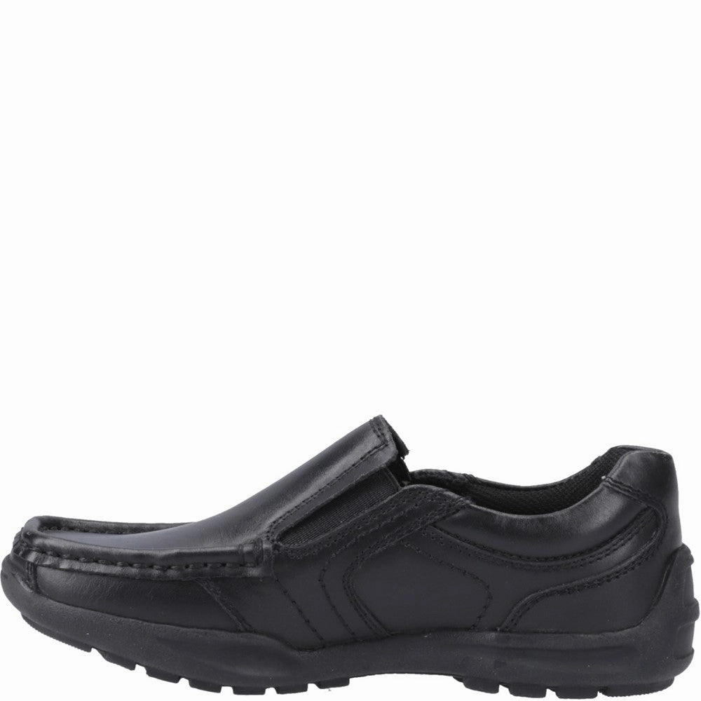 Your Fit System Hush Puppies Morgan Slip On Junior School Shoes